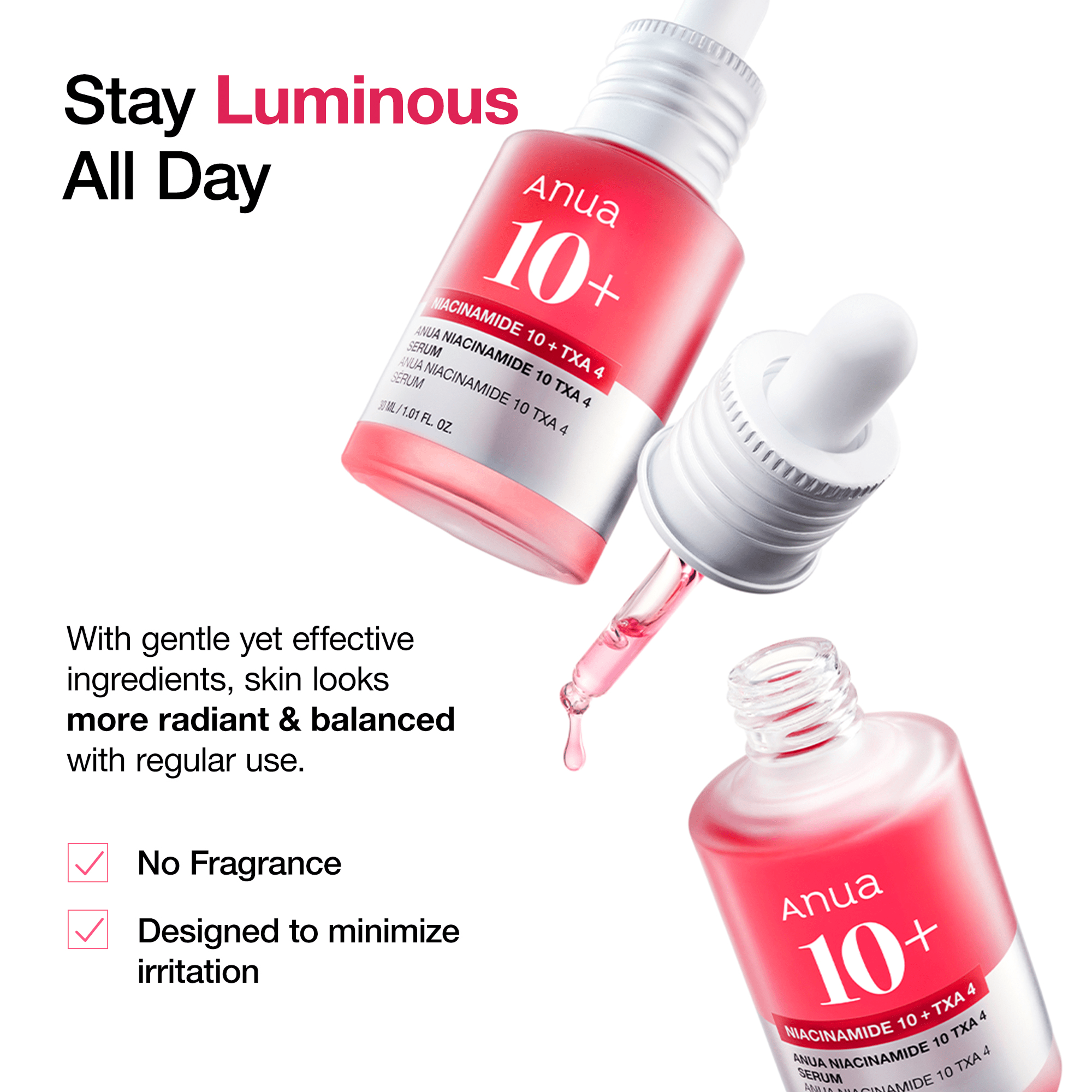Anua US Ampoule/Serum 30ml NIACINAMIDE 10%+TXA 4% Serum