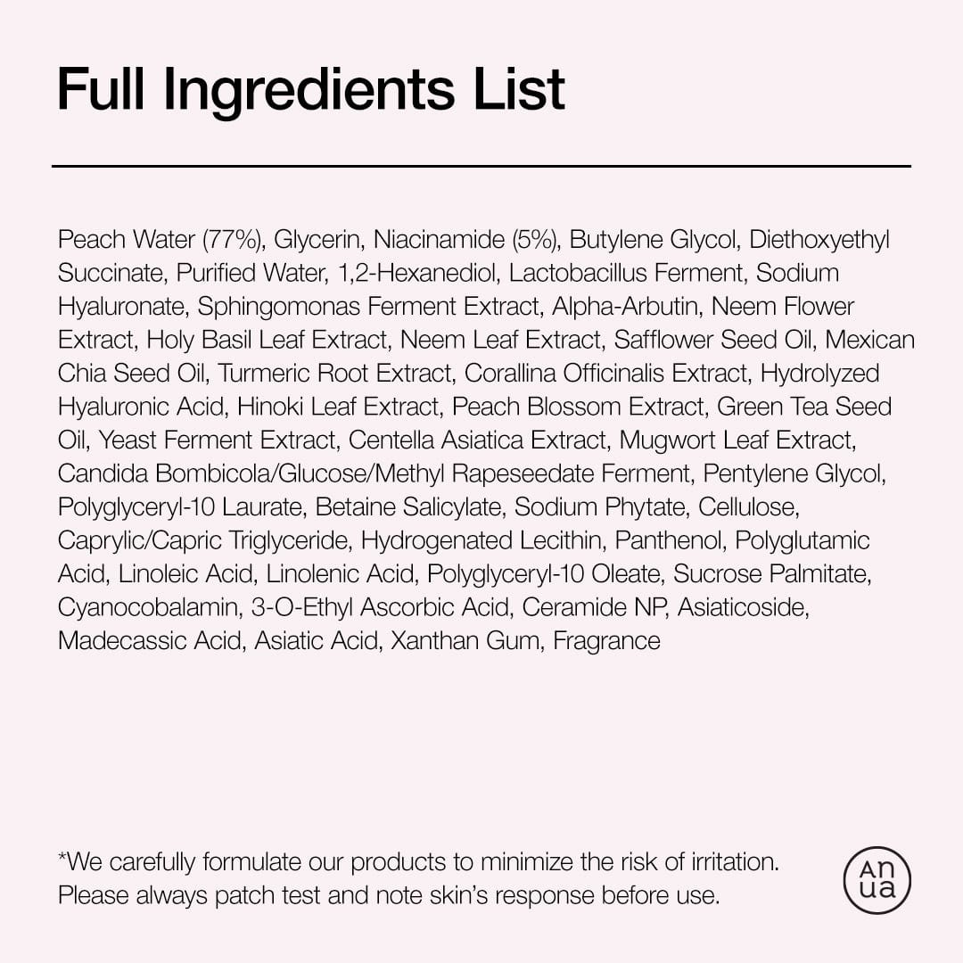 Anua US Ampoule/Serum 30ml Peach 70% Niacinamide Serum