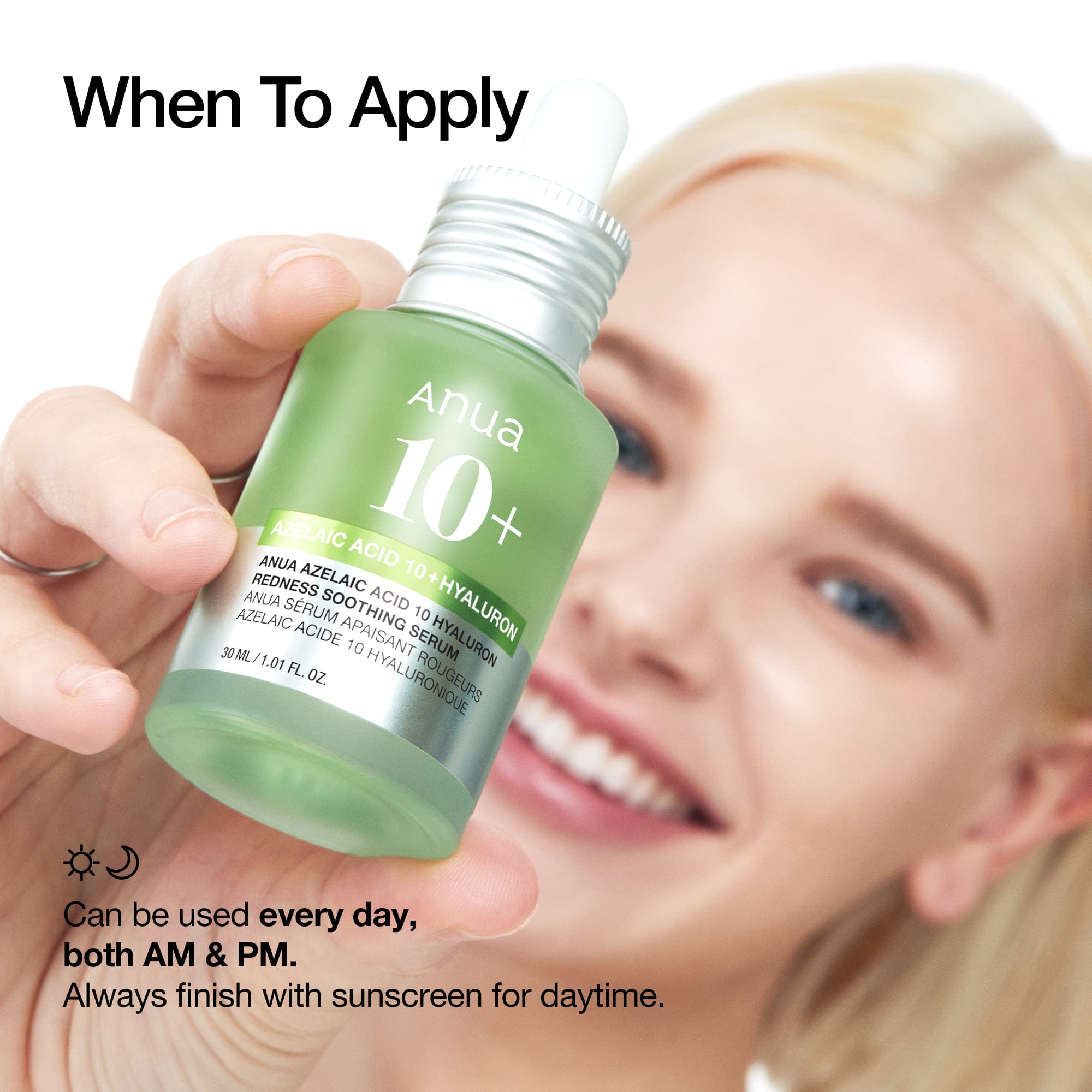 Anua US Ampoule/Serum Azelaic Acid 10 Hyaluron Redness Soothing Serum