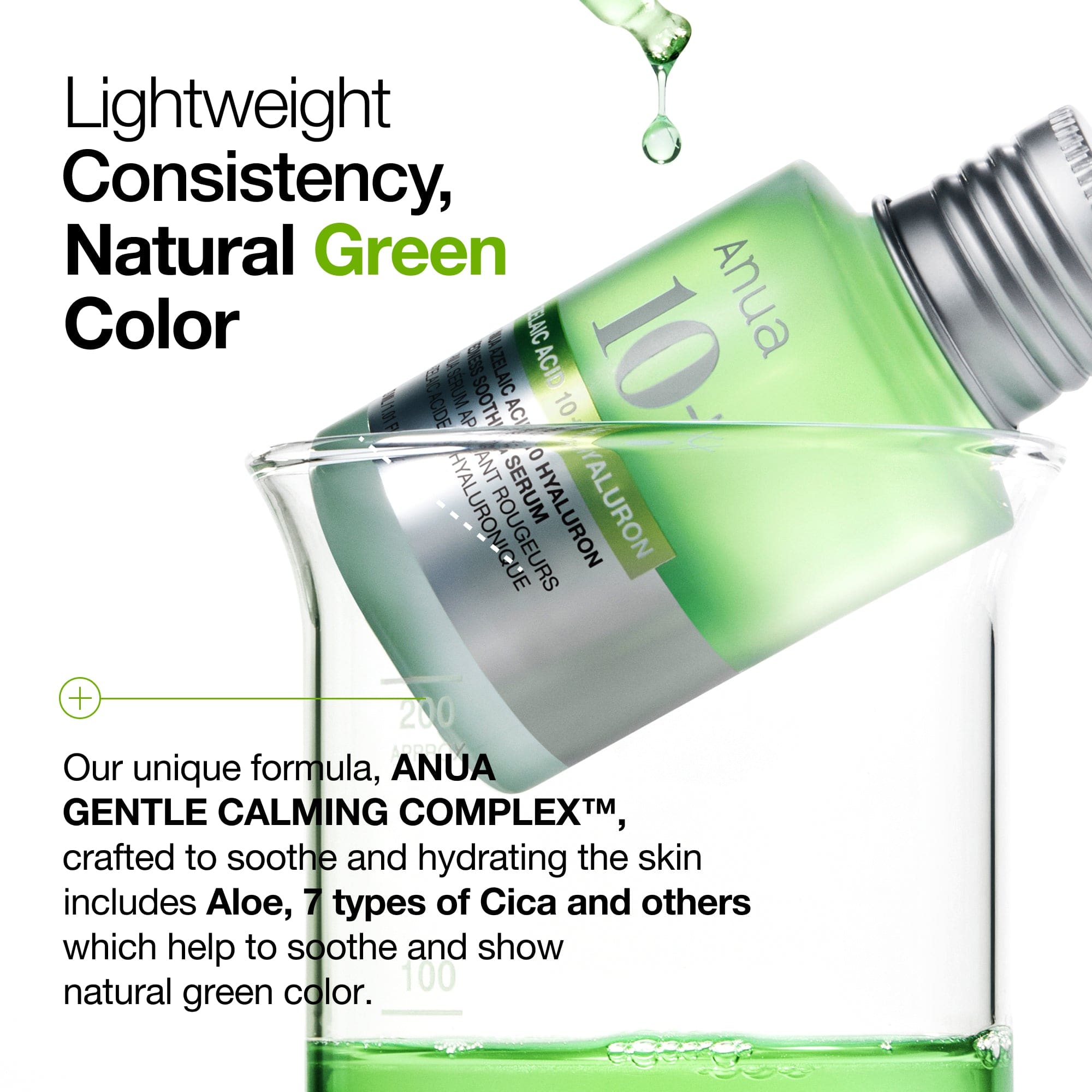 Anua US Ampoule/Serum Azelaic Acid 10 Hyaluron Redness Soothing Serum