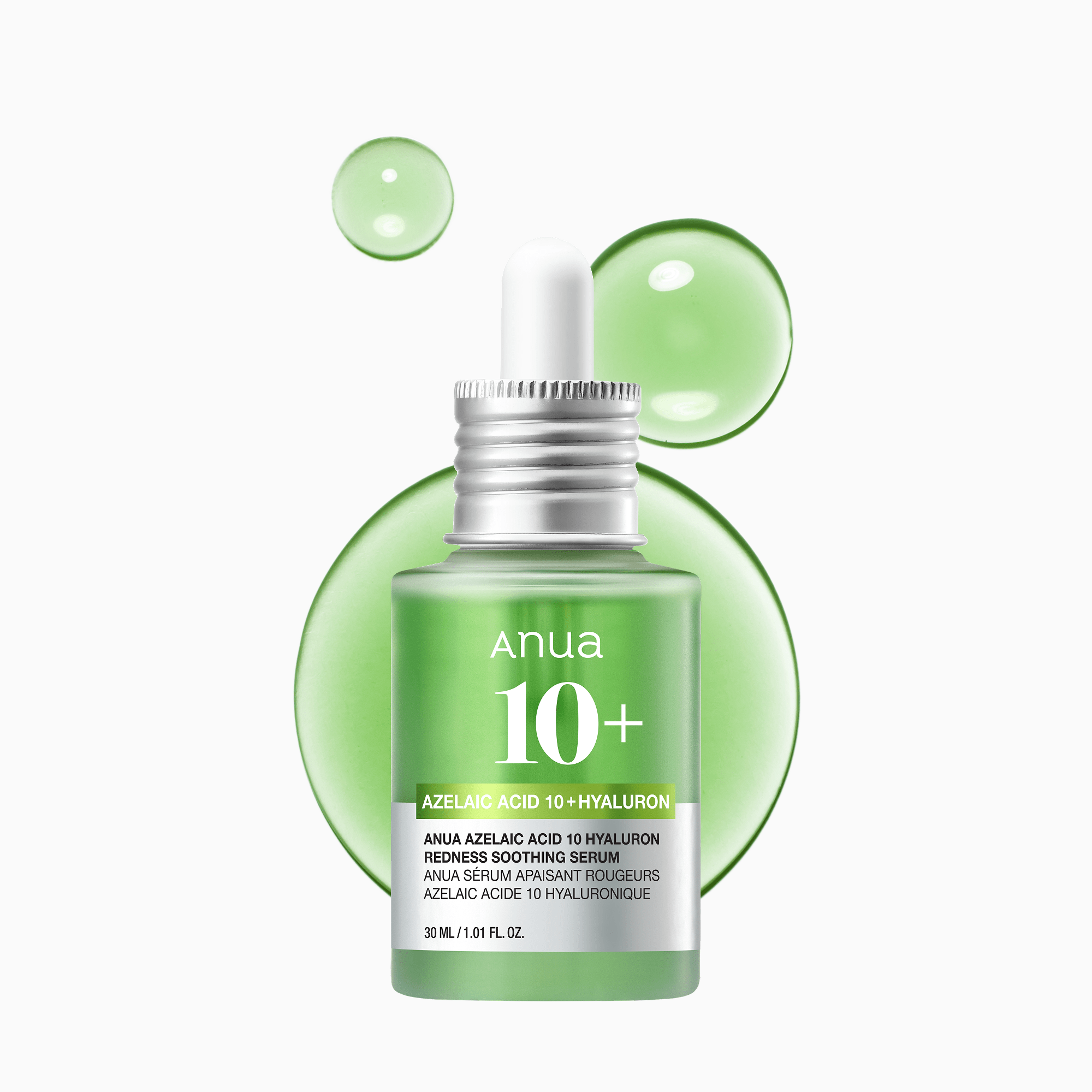 Anua 美容液セット 0.1+ 0.3+ 15+ 100+ 10+ 10+ Azelaic Acid 10 Hyaluron Redness Soothing Serum