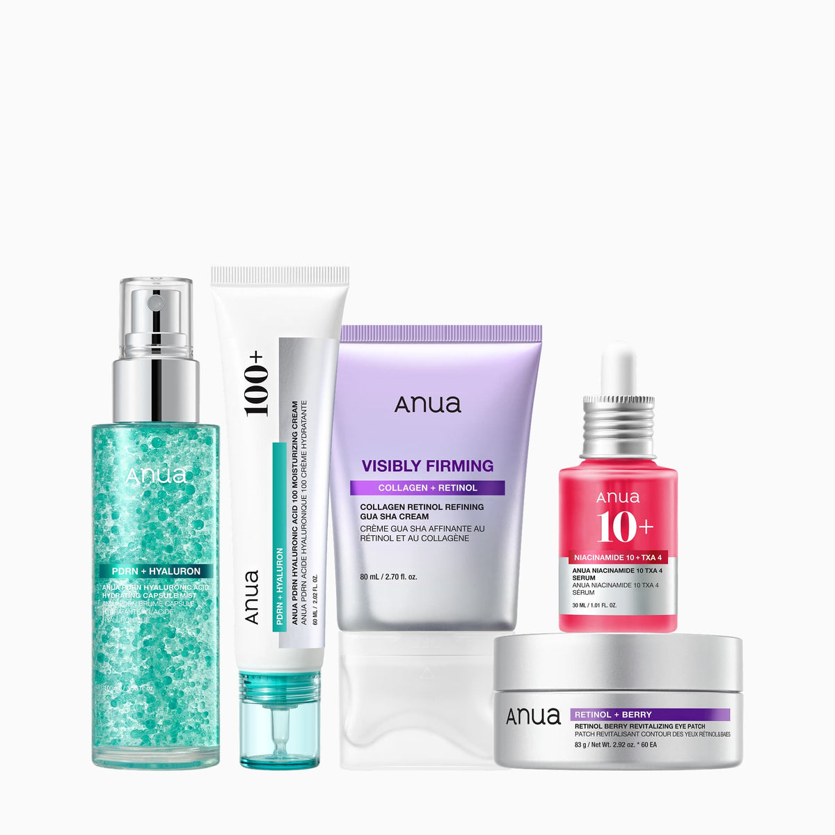 Anua US Bundle Essential Set Fall into Deep Hydration Set