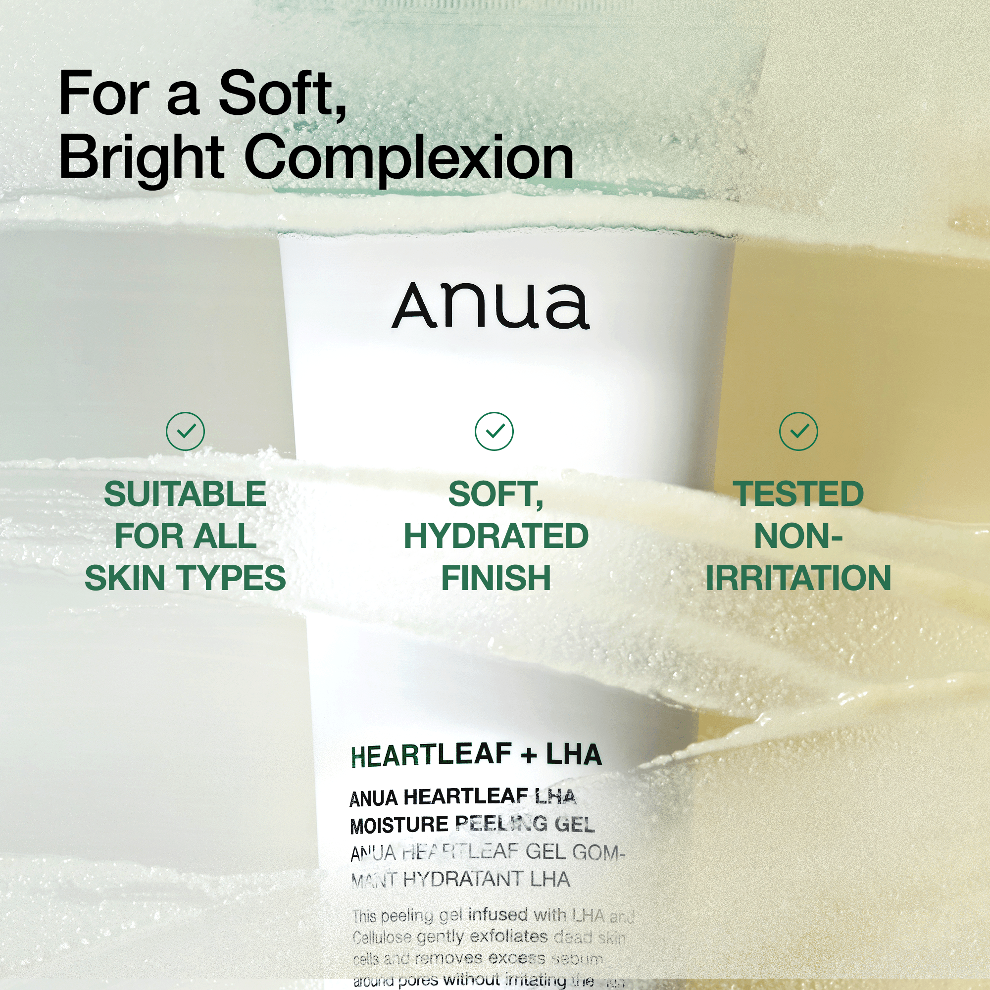 Anua US Cleanser 200ml Heartleaf LHA Moisture Peeling Gel