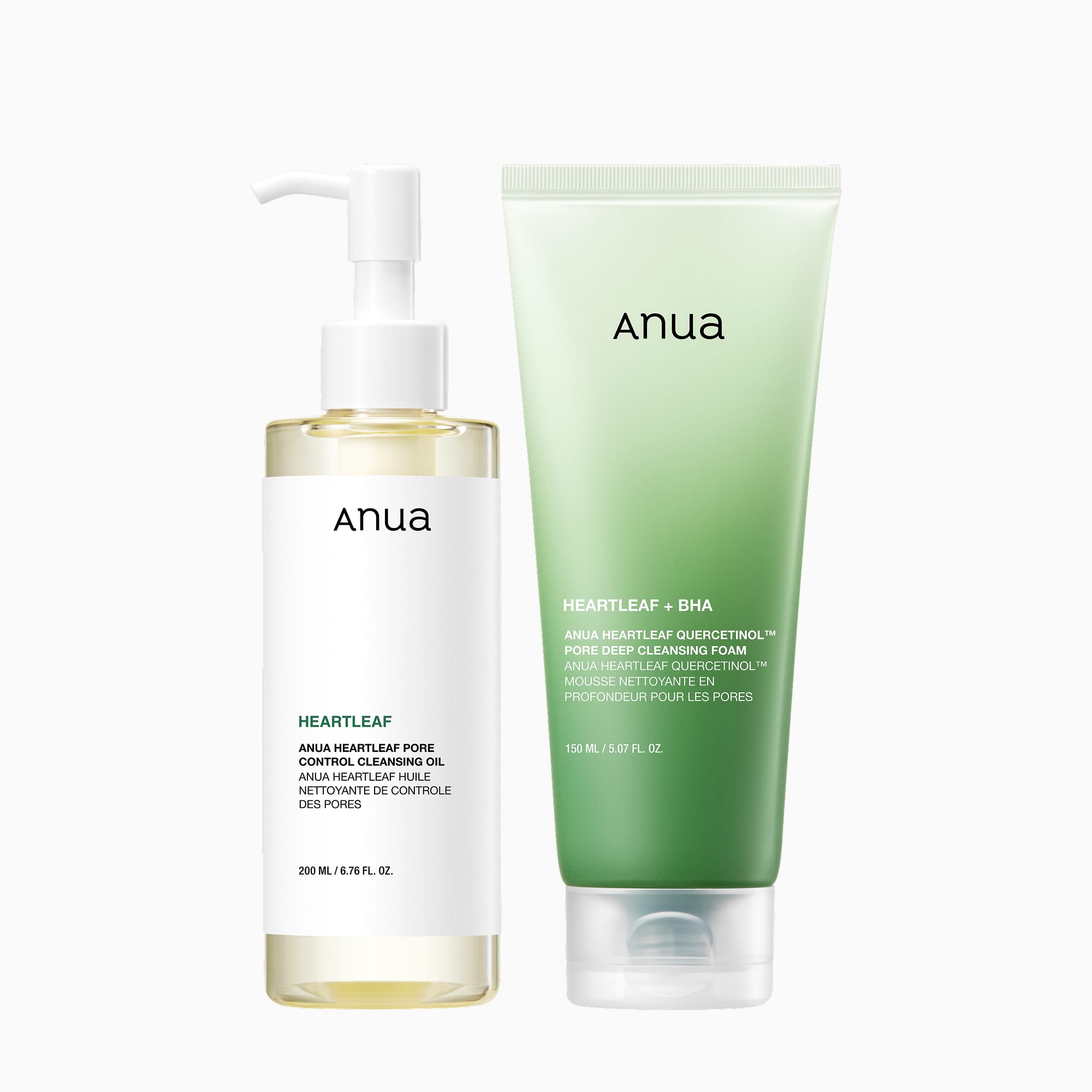 Anua US Cleanser Double Cleansing Duo Set
