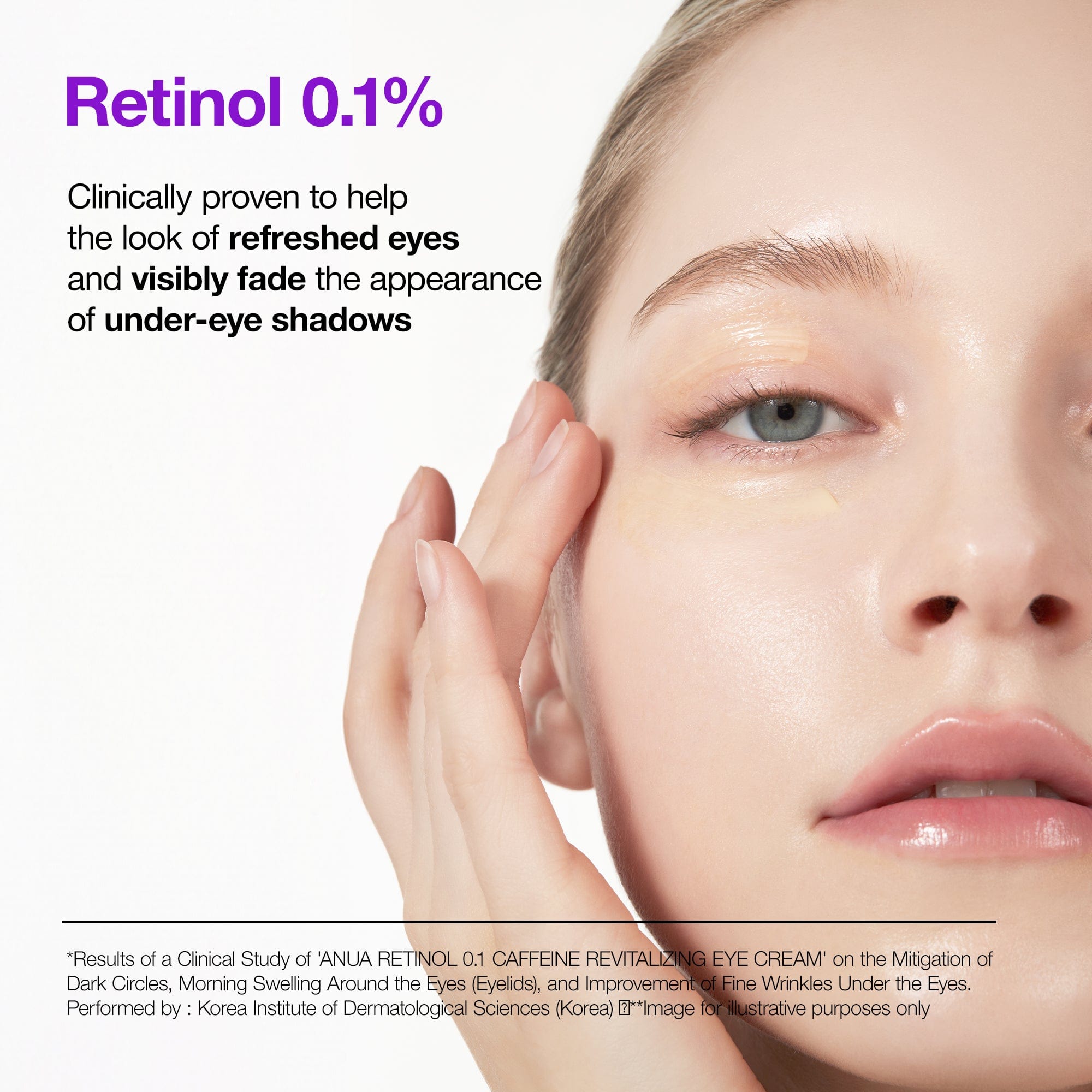 Anua US Moisturizer Retinol 0.1 Caffeine Revitalizing Eye Cream