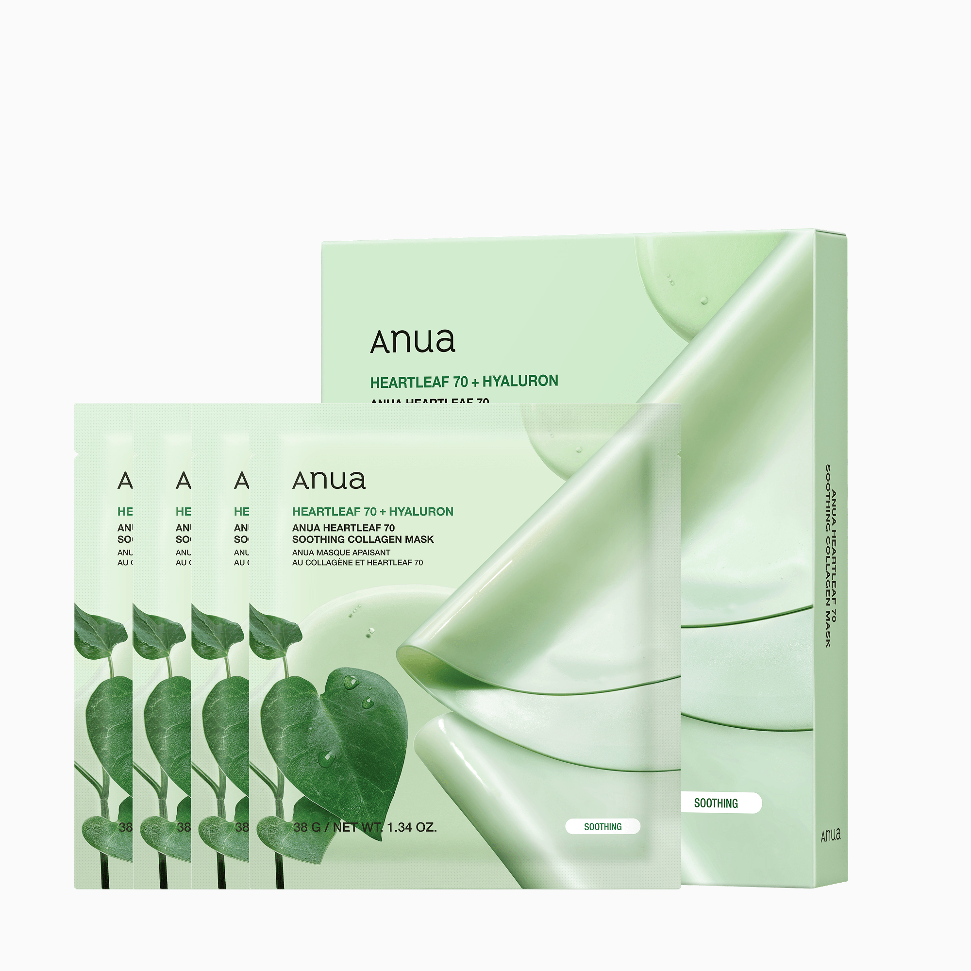 Anua - Heartleaf 70 Soothing Collagen Mask