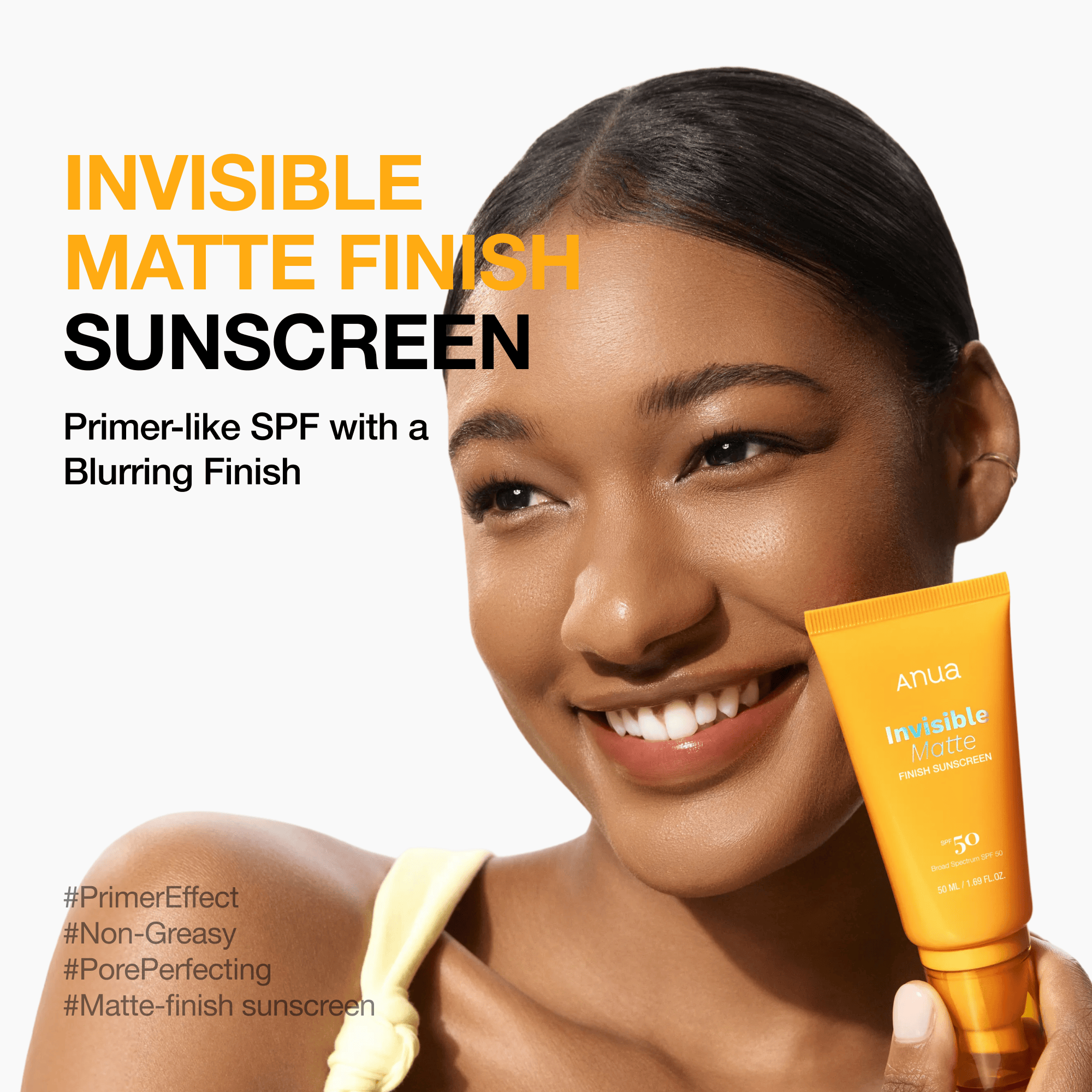 Anua US Sunscreen Invisible Matte Finish Sunscreen