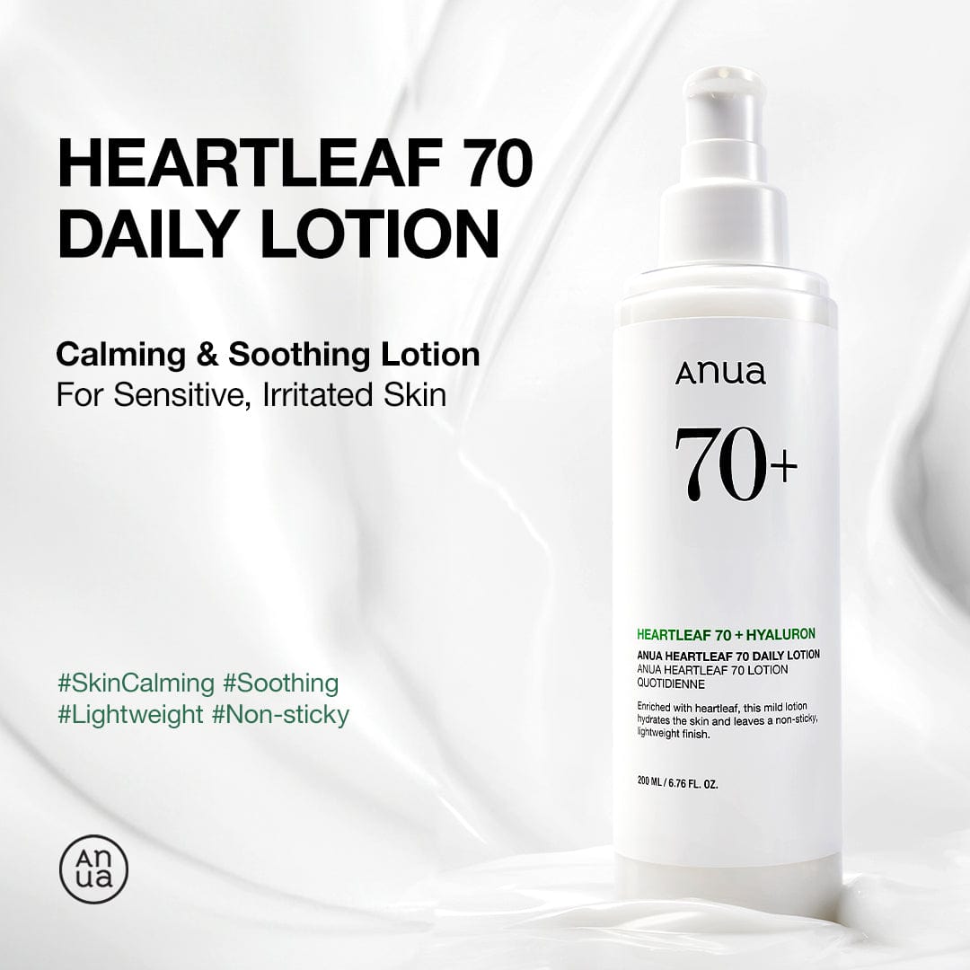 Anua Global Moisturizer 200ml Heartleaf 70% Daily Lotion