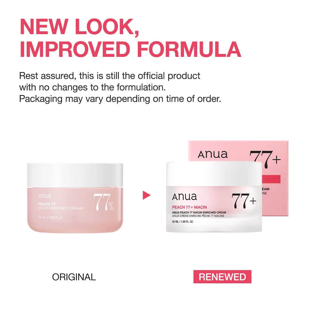 Anua Global Moisturizer Peach 77 Niacin Enriched Cream