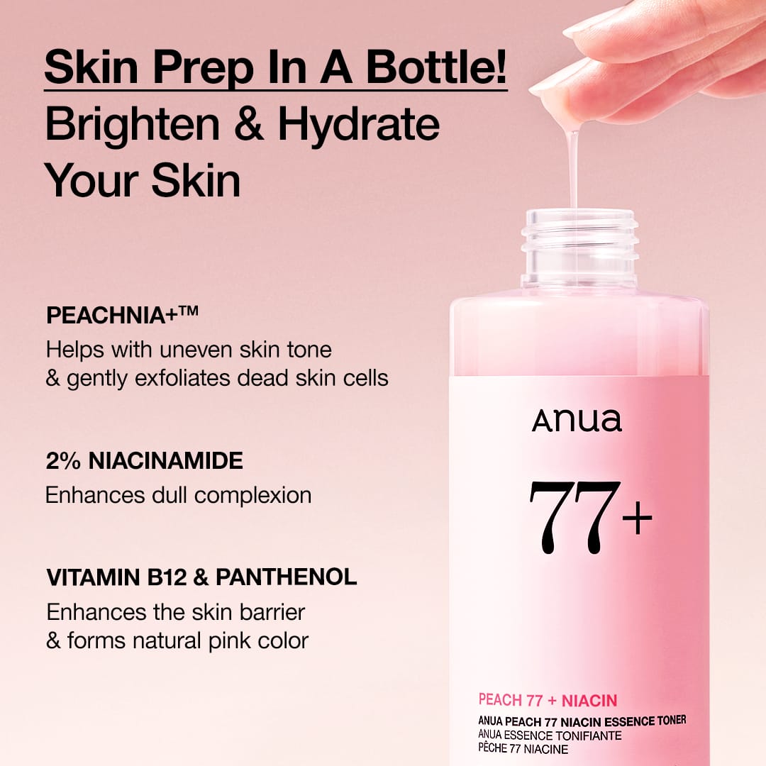 Peach 77 Niacin Essence Toner | Anua US