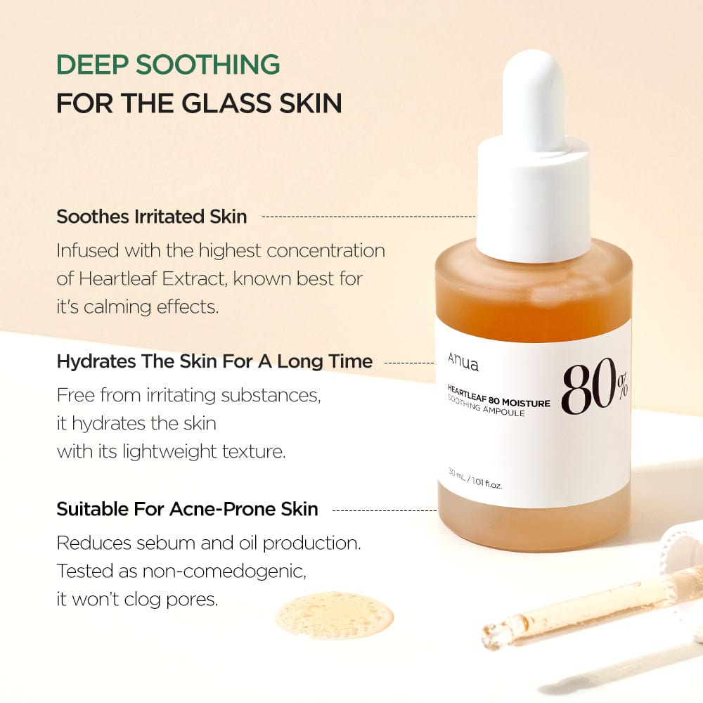 Anua Heartleaf 80 Moisture Ampoule 30ml