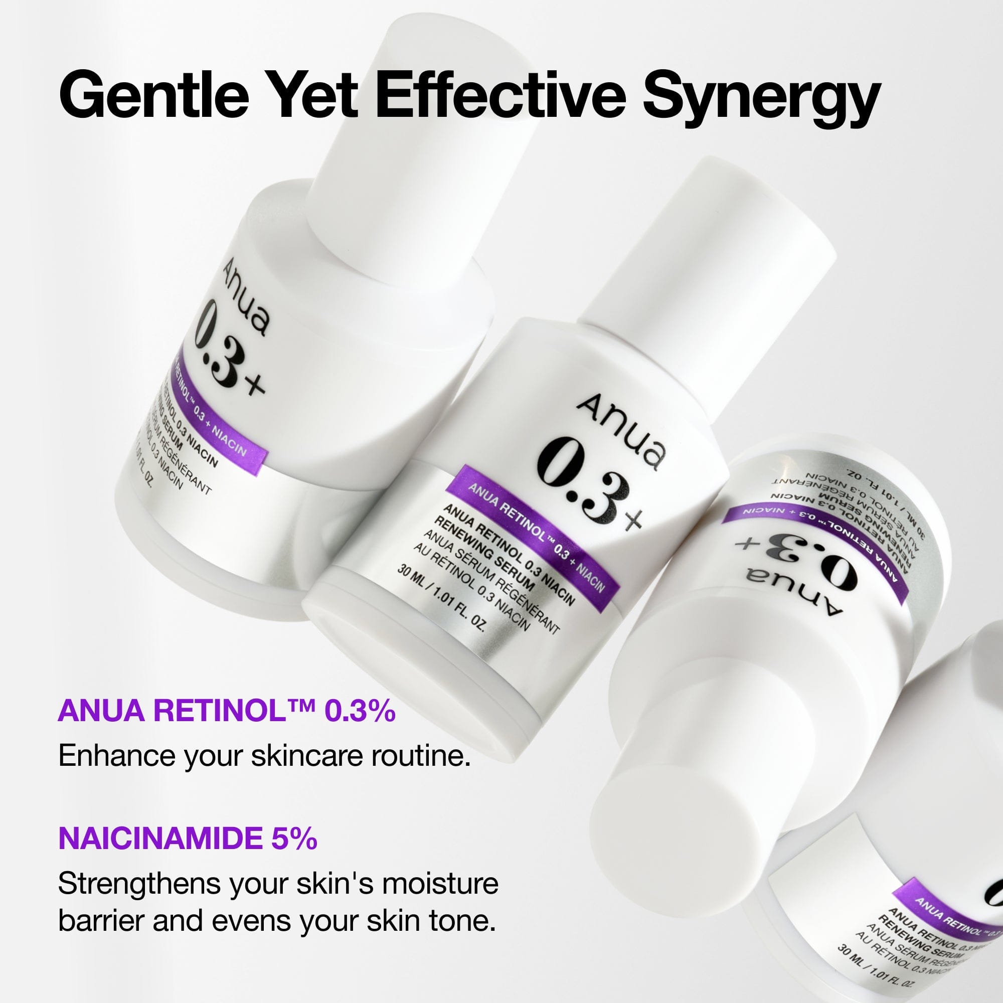 Anua US Ampoule/Serum 30ml Nano Retinol 0.3% + Niacin Renewing Serum