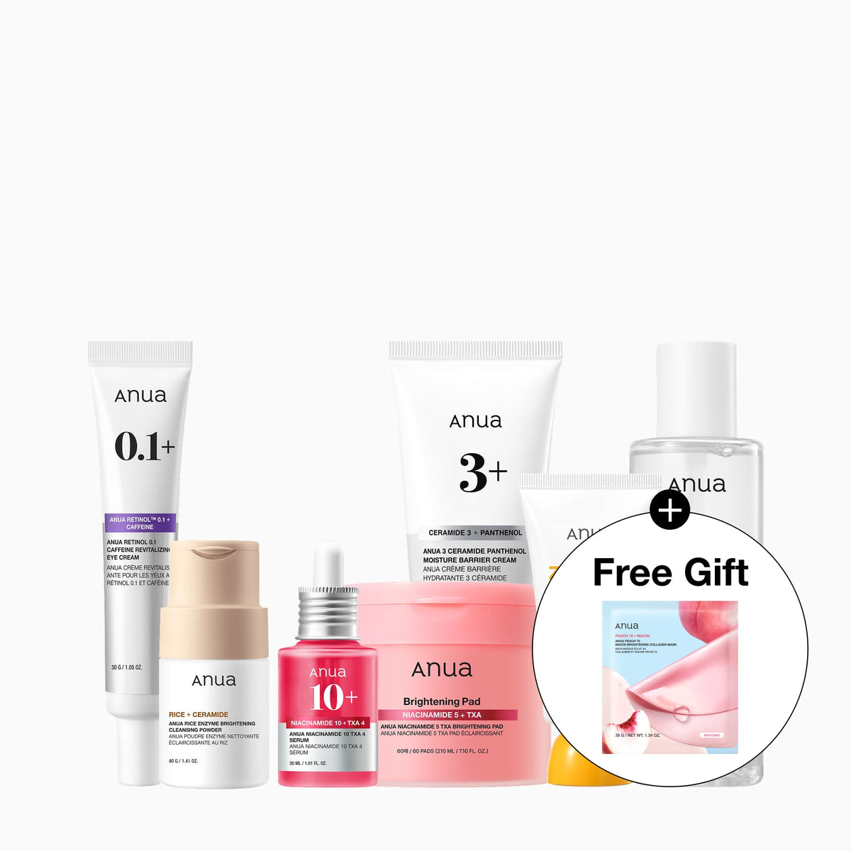 Anua US Bundle 7-Day Dark Spot Routine Set