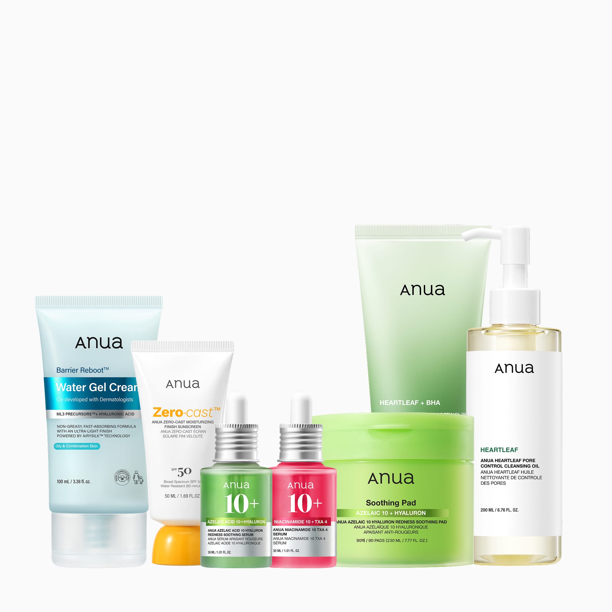 Anua US Bundle 7-Day Glass Skin Set
