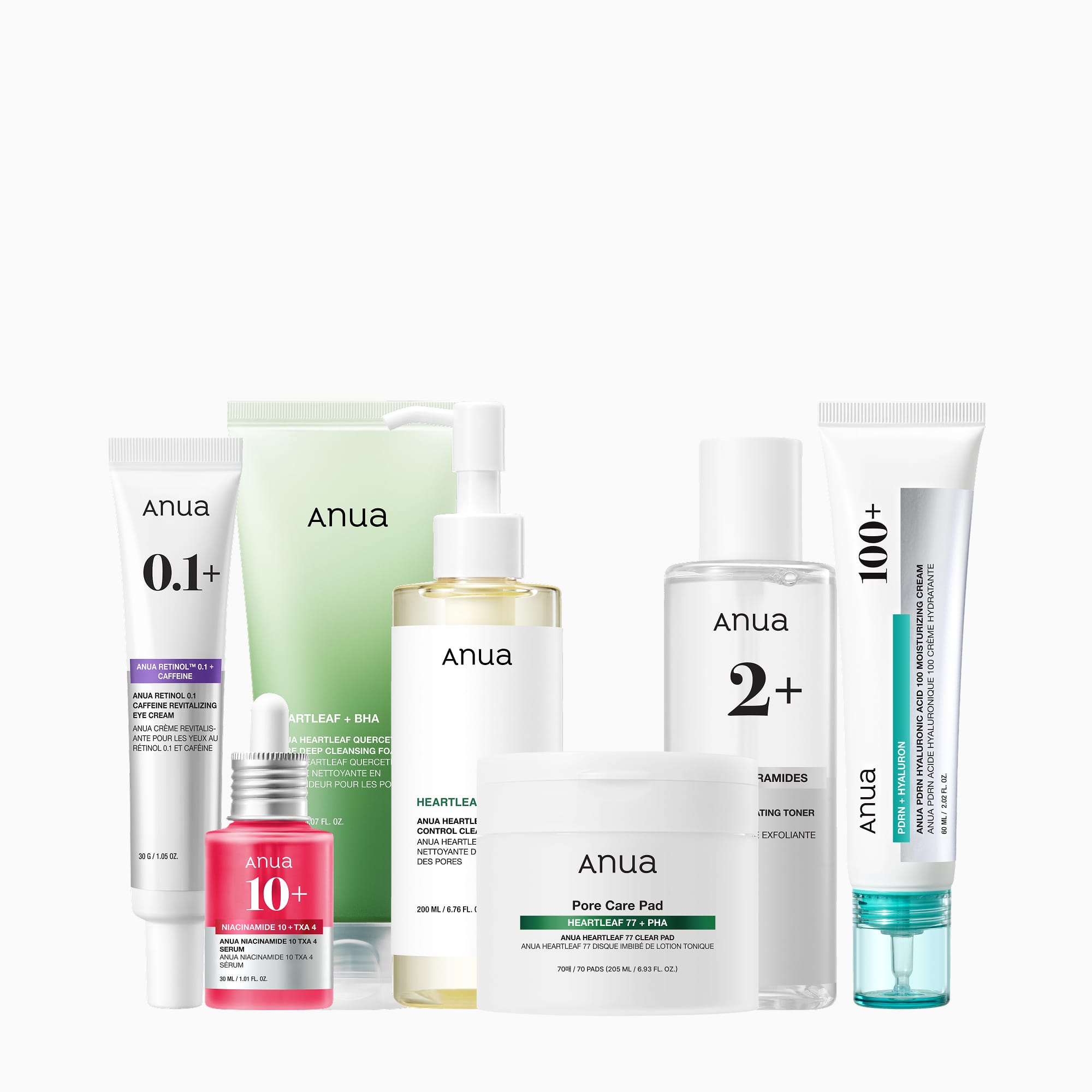 Anua US Bundle 7-Day Pore-refine Routine Set