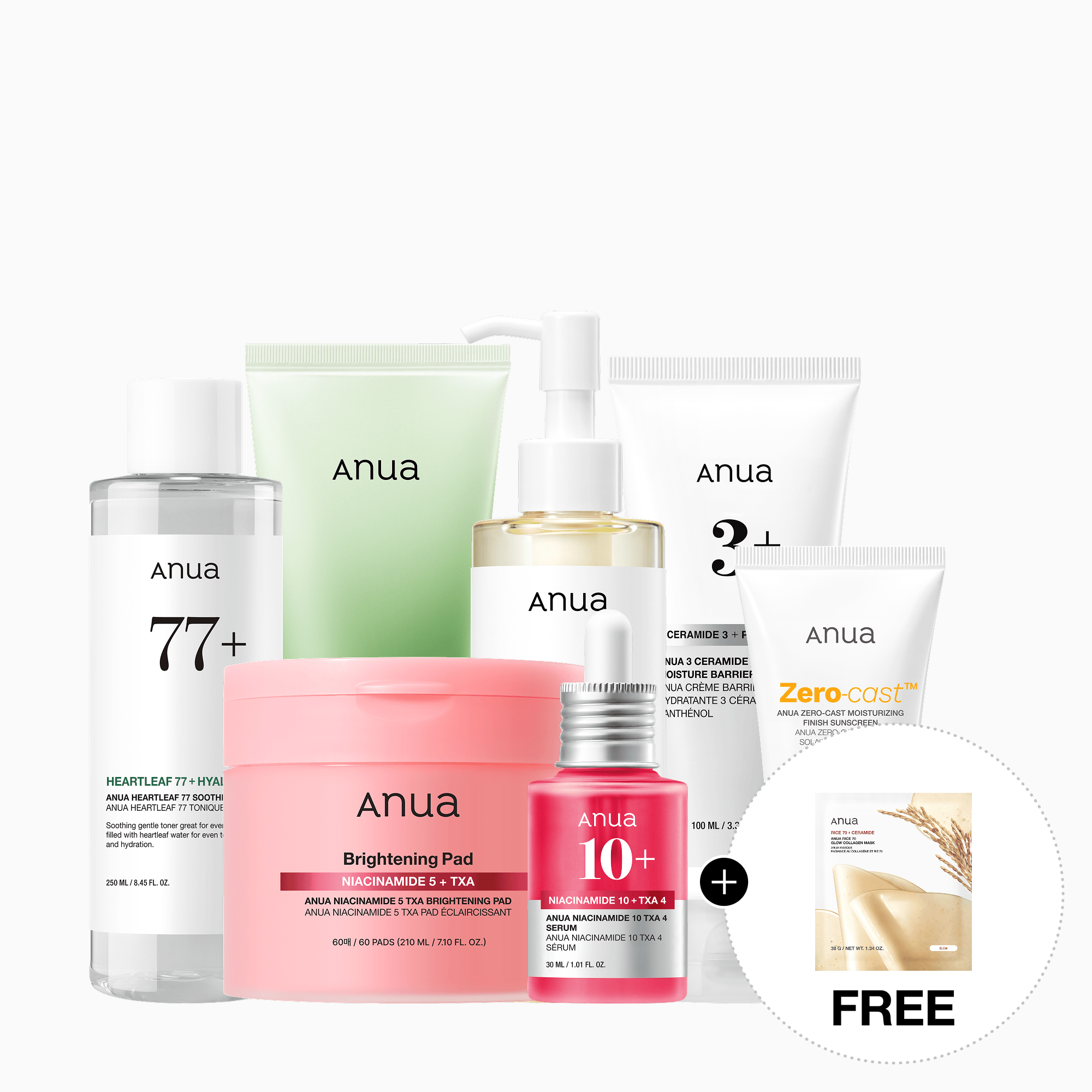 Anua US Bundle 7 day Ultimate Glass Glow Set [Best-selling] 7 day Ultimate Glass Glow Set