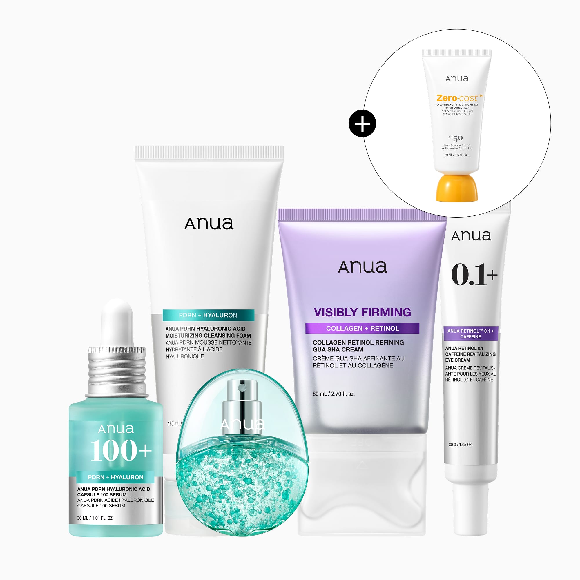Anua US Bundle Age-defying Routine Set