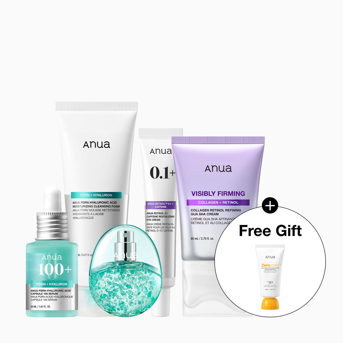 Anua US Bundle Age-defying Routine Set