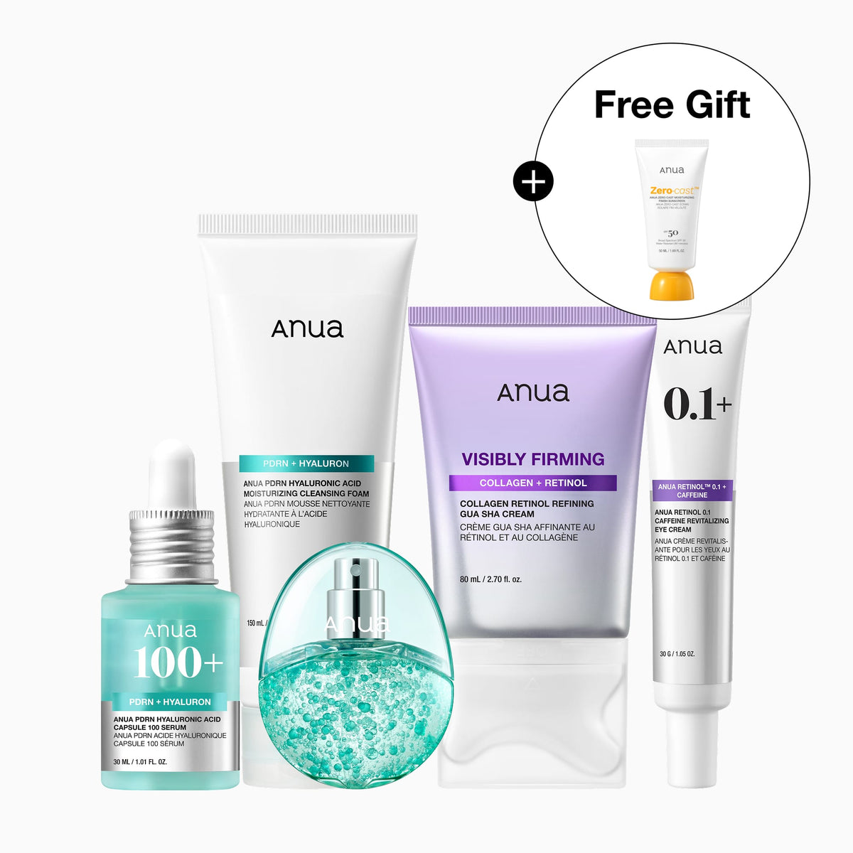 Anua US Bundle Age-defying Routine Set