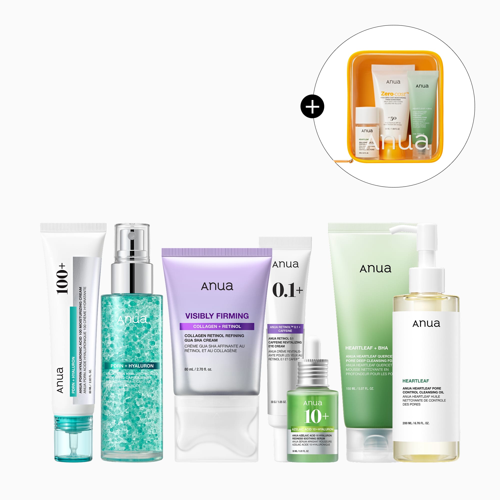 Anua US Bundle Complete Set Recharge Your Summer Skin Set