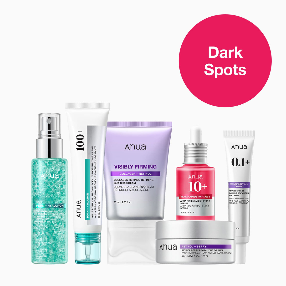 Anua US Bundle Dark Spot Fall into Deep Hydration Set