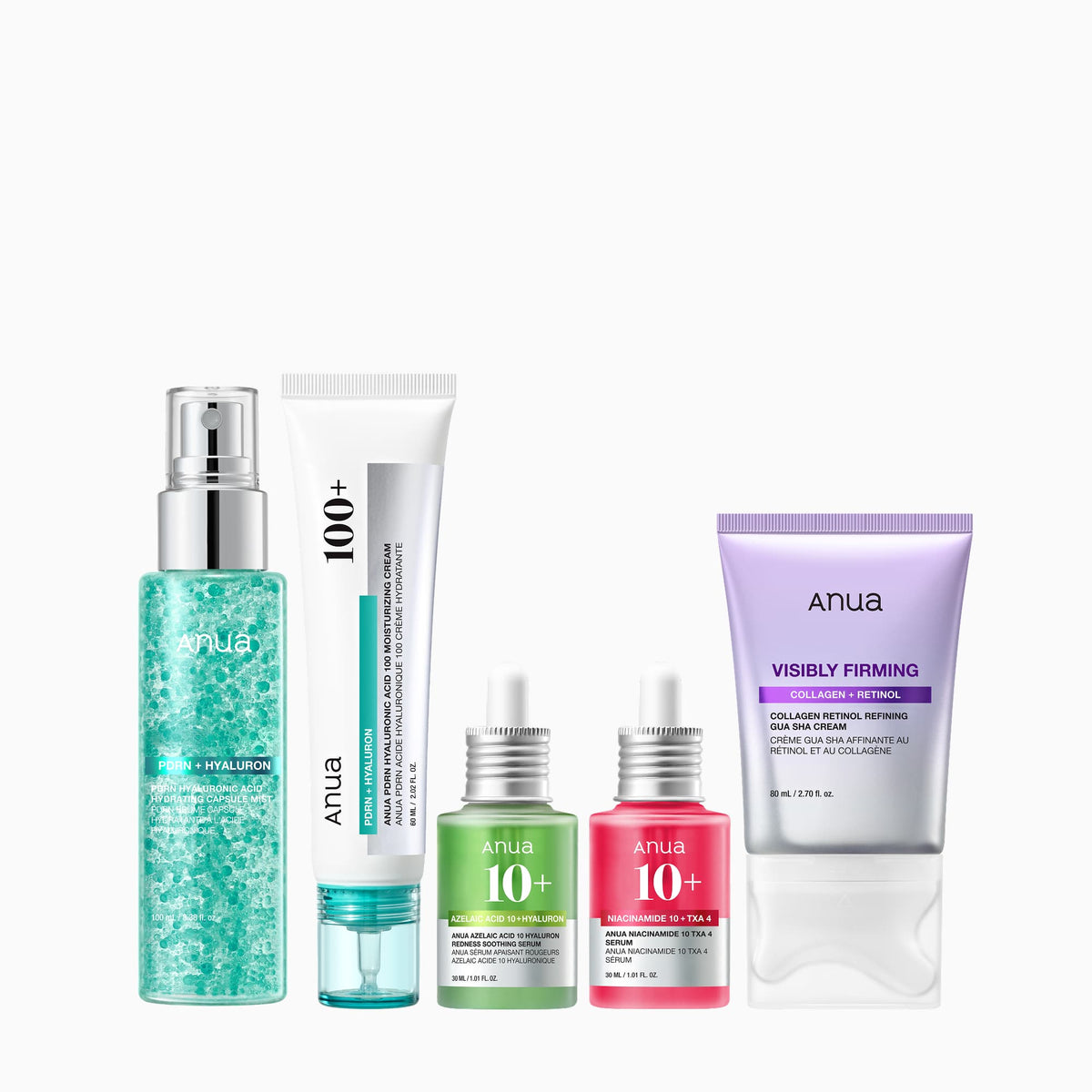 Anua US Bundle Essential Set Fall into Deep Hydration Set