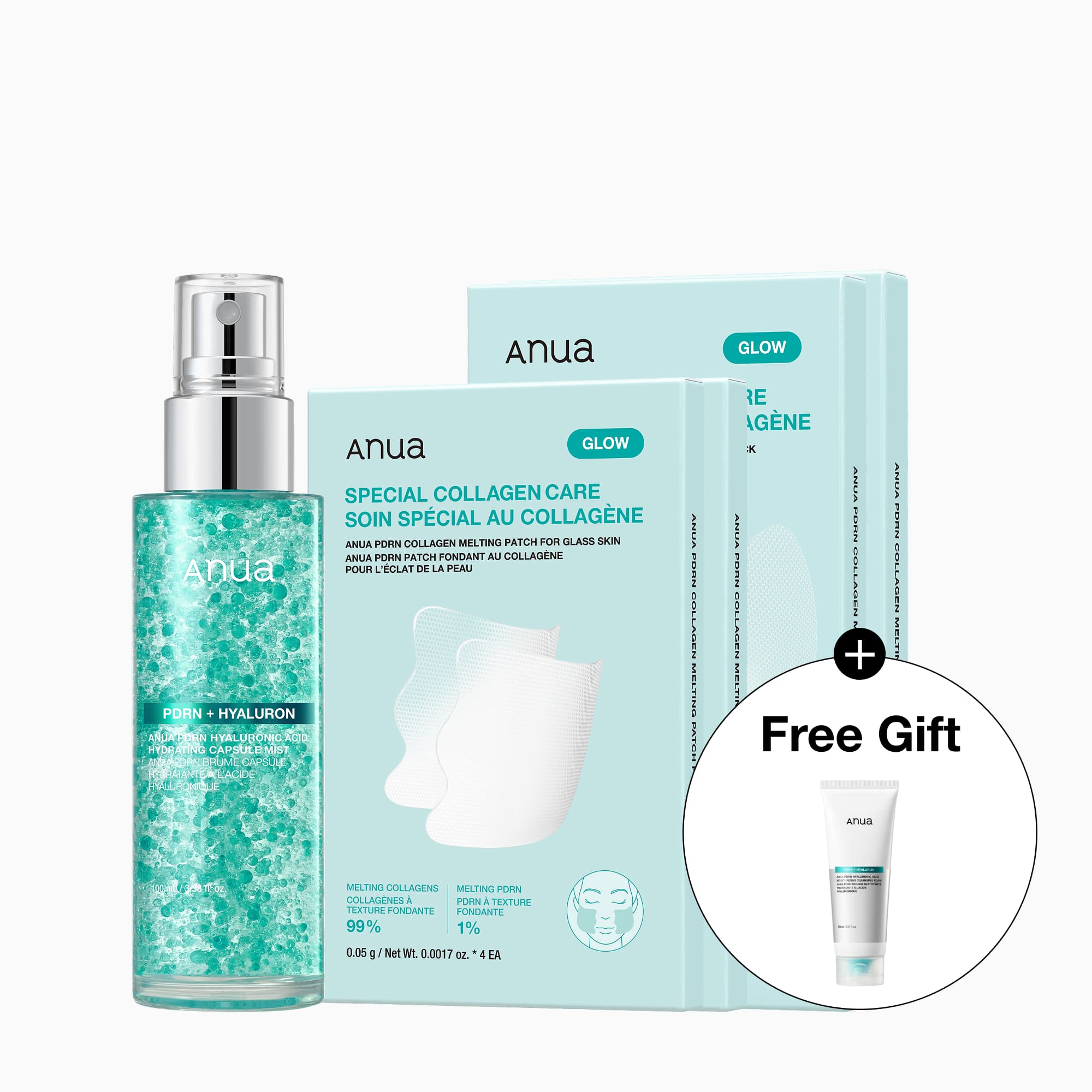 Anua PDRN セット PDRN Collagen Wrinkle Smoothing Set | Anua US