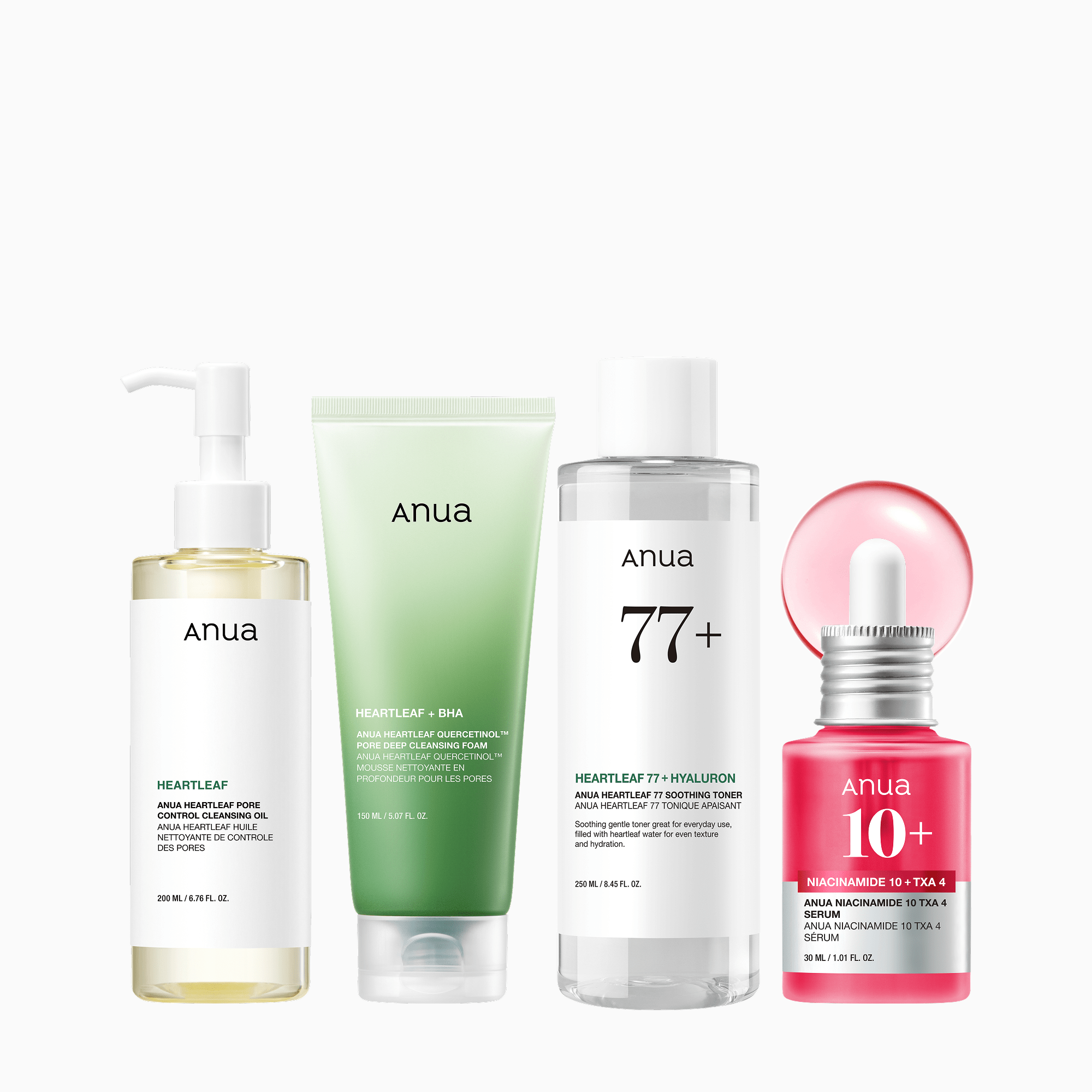 Anua US Bundle Glass Skin Essential Set