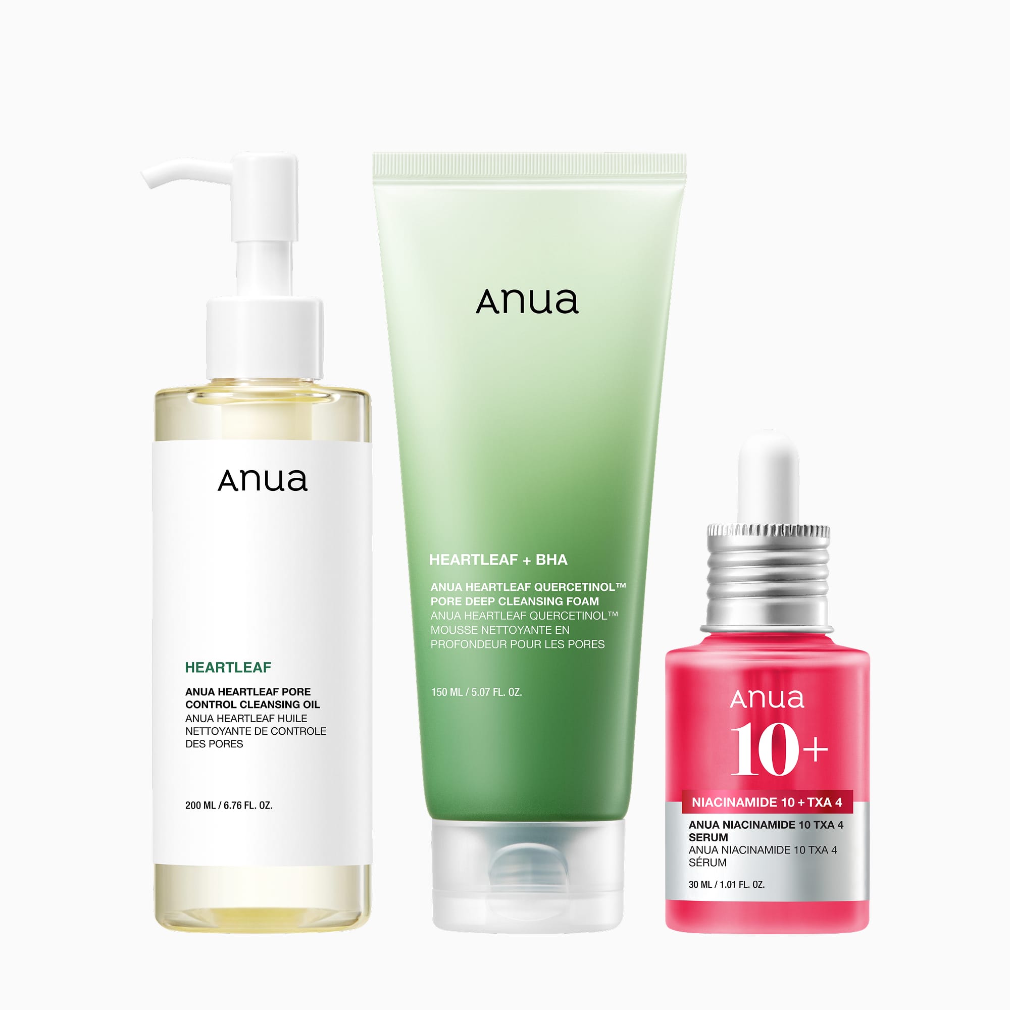 Anua US Bundle Glass Skin Essential Set