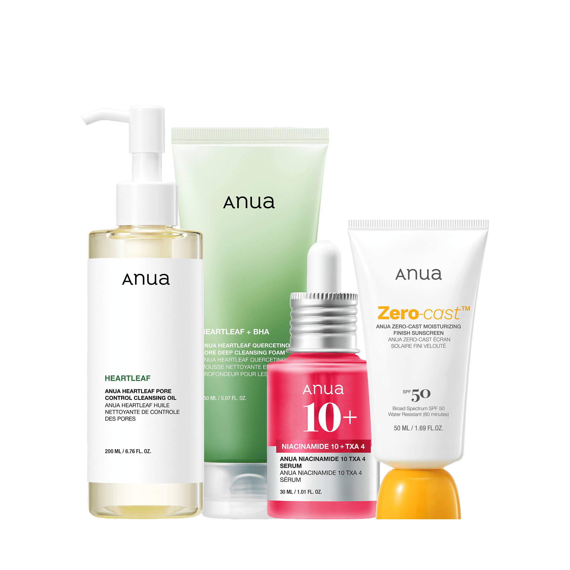 Anua US Bundle Glass Skin Essential Set + SPF Glass Skin Essential Set
