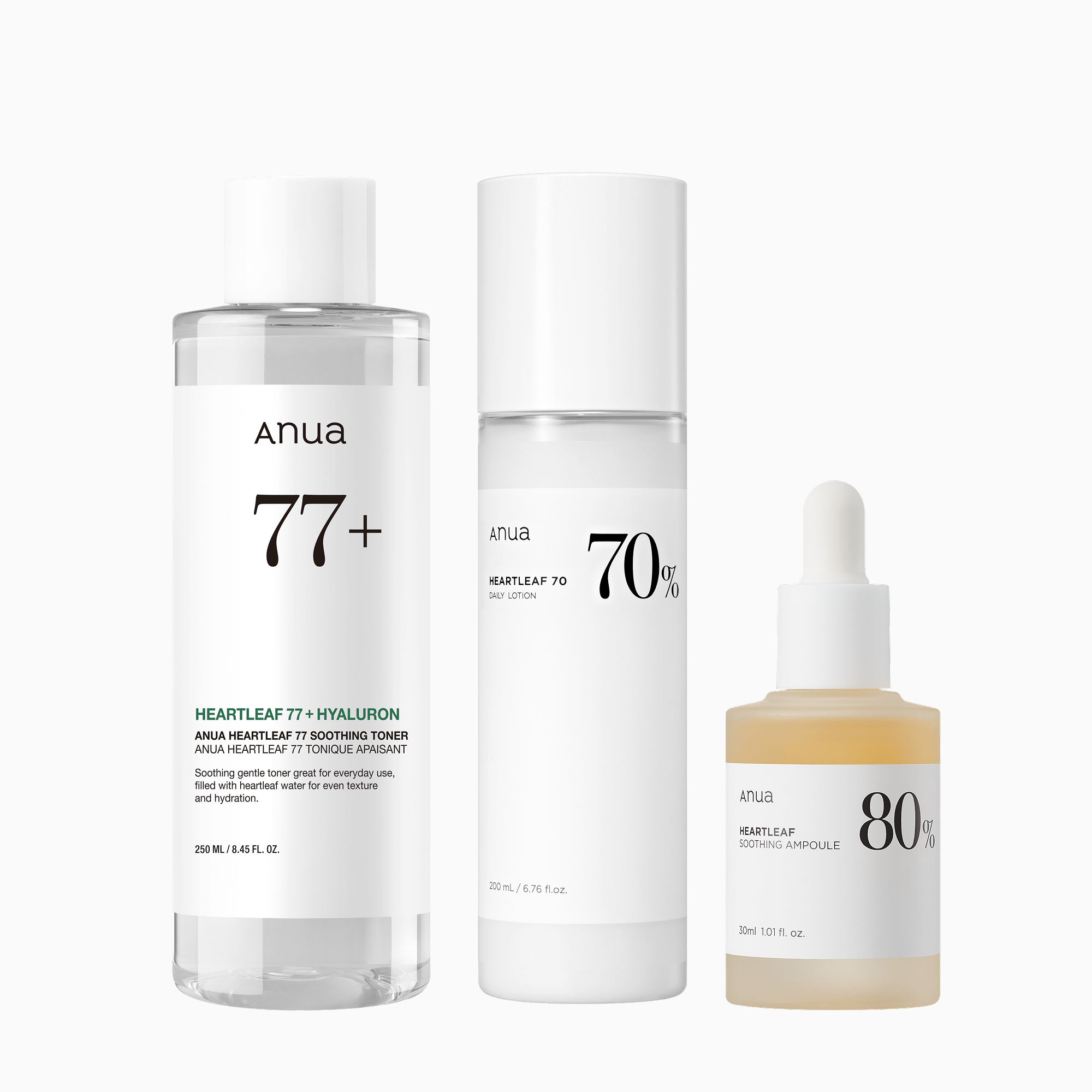 Anua US Bundle Heartleaf Soothing Set