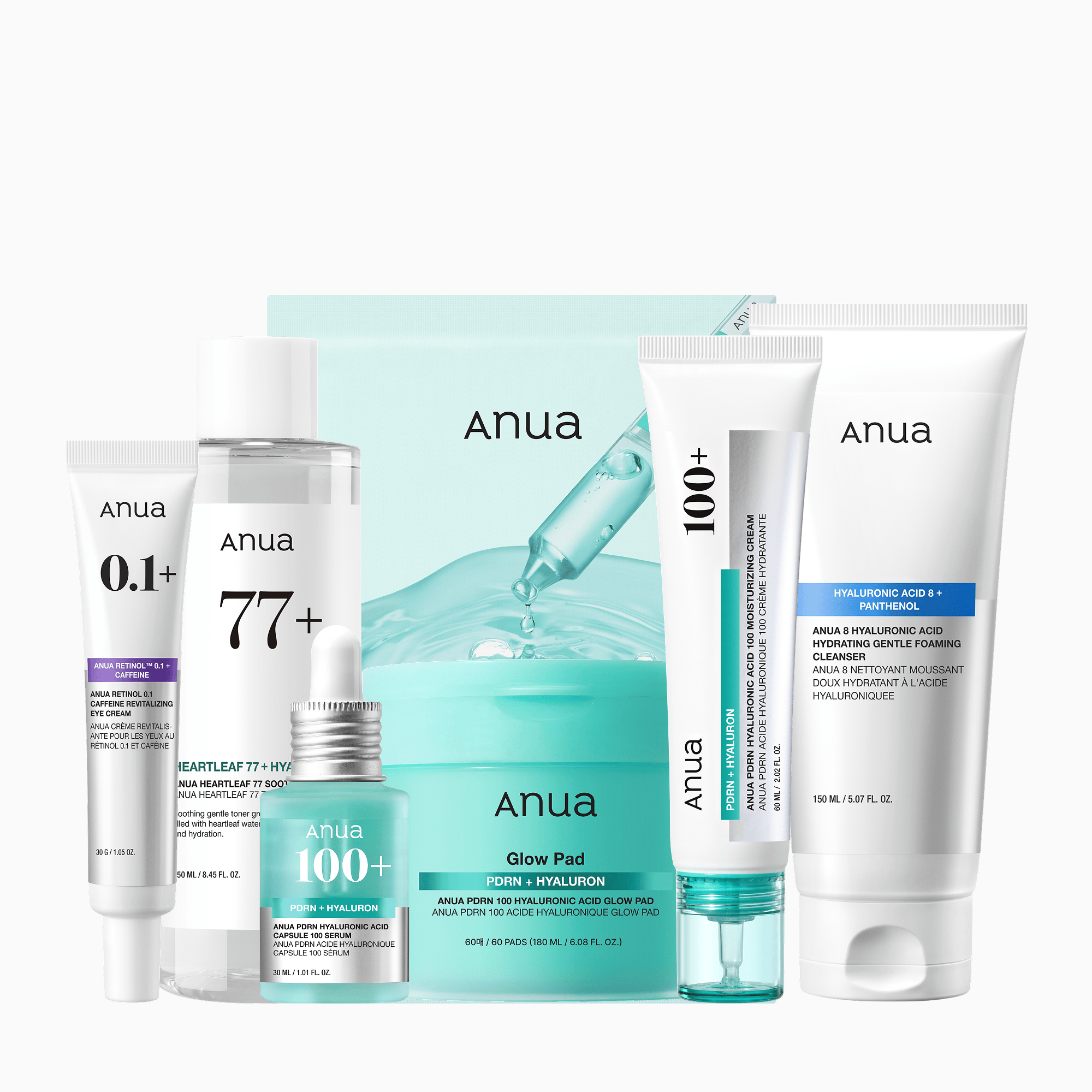 Anua スキンケアセット PDRN・アゼライン Korea No.1 PDRN Set