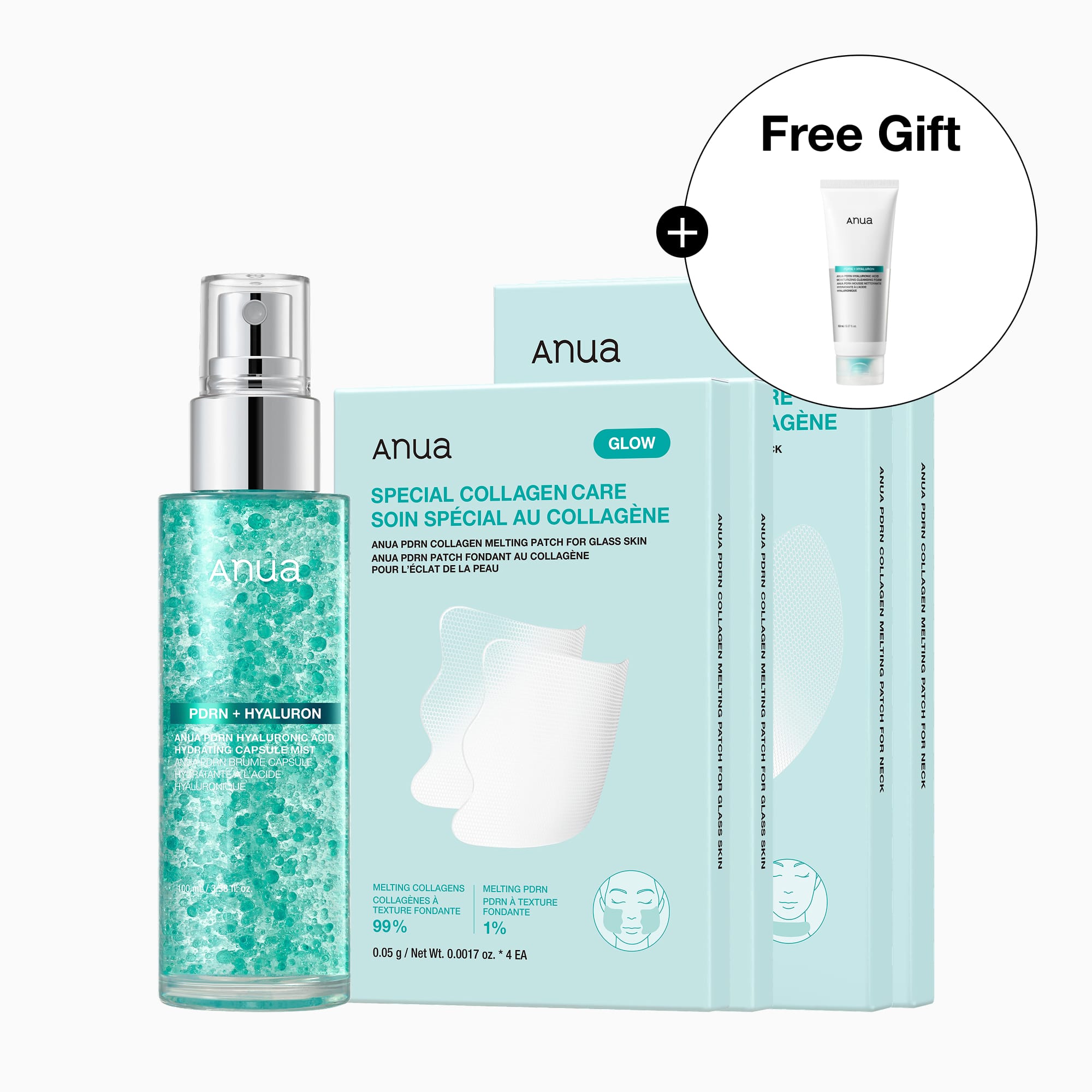 Anua PDRN セット PDRN Collagen Wrinkle Smoothing Set | Anua US