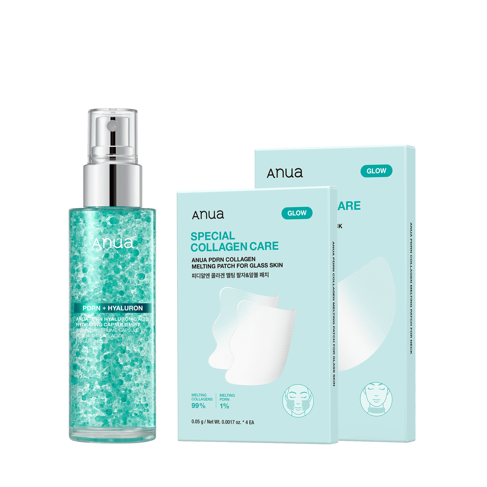 Anua US Bundle PDRN Collagen Wrinkle Smoothing Trial Set PDRN Collagen Wrinkle Smoothing Set