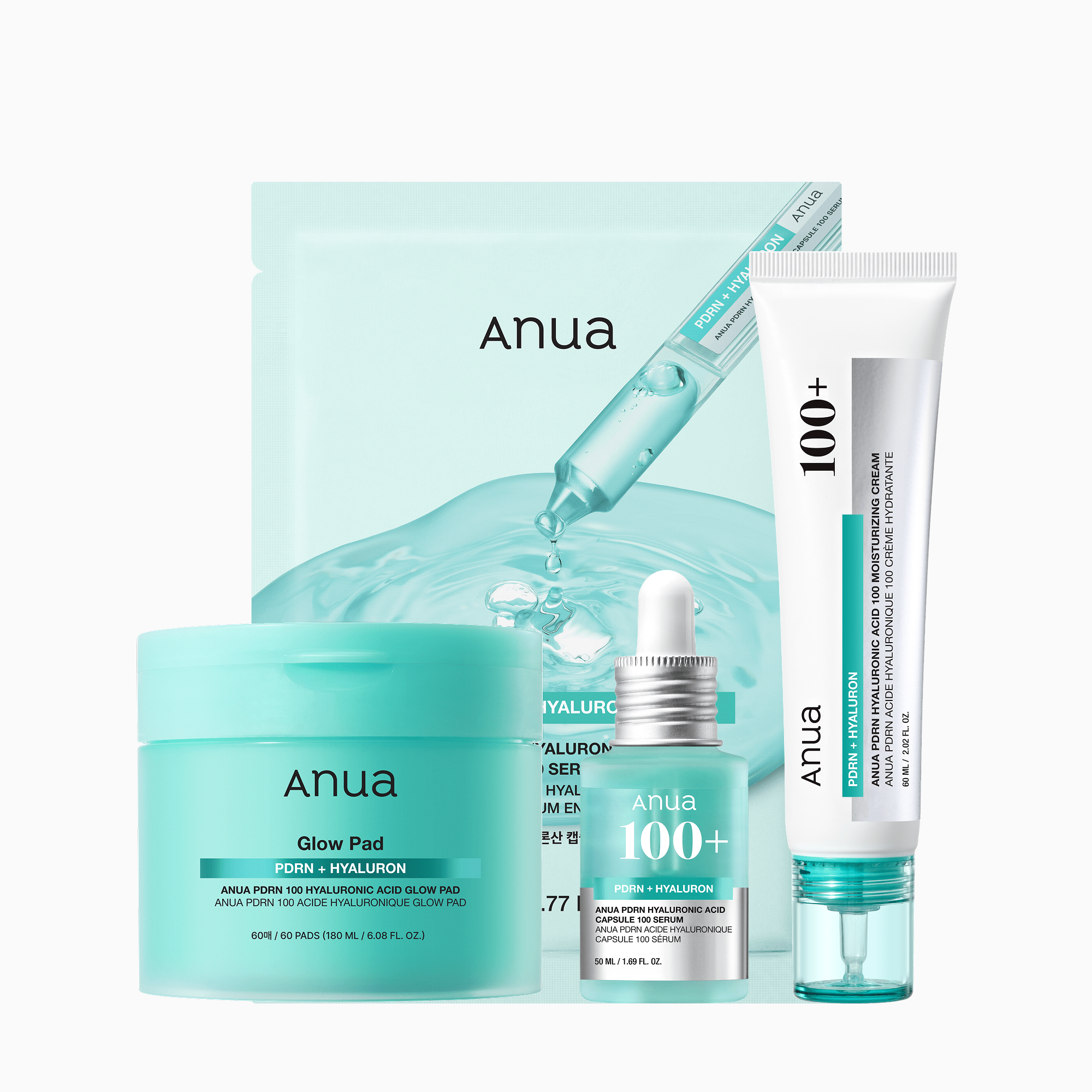 Anua US Bundle PDRN Deep Hydrating Essential PDRN Deep Hydrating Essential Set