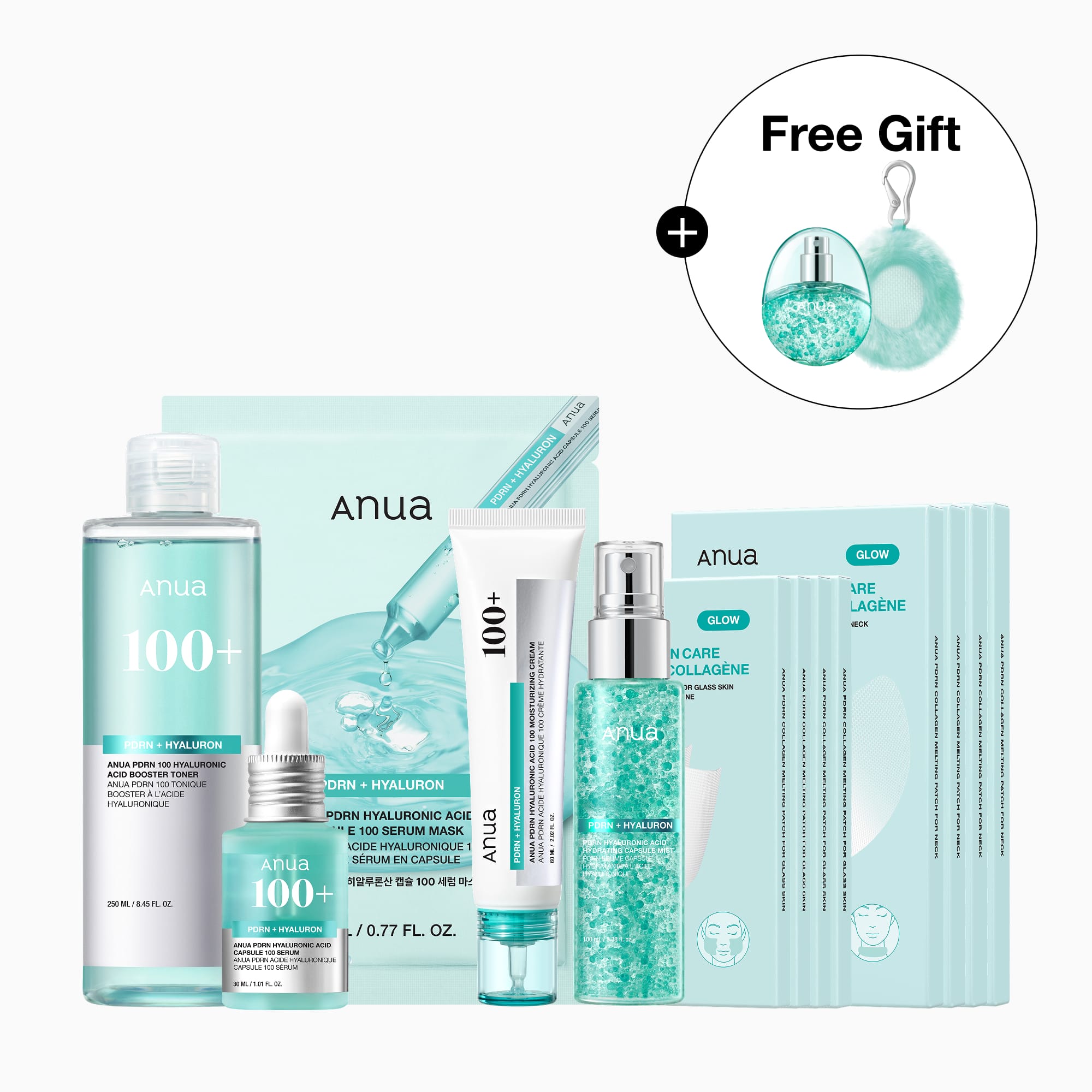 お得なanua PDRN + Hyaluron セット PDRN Glow Boost Full Routine Set | Anua US