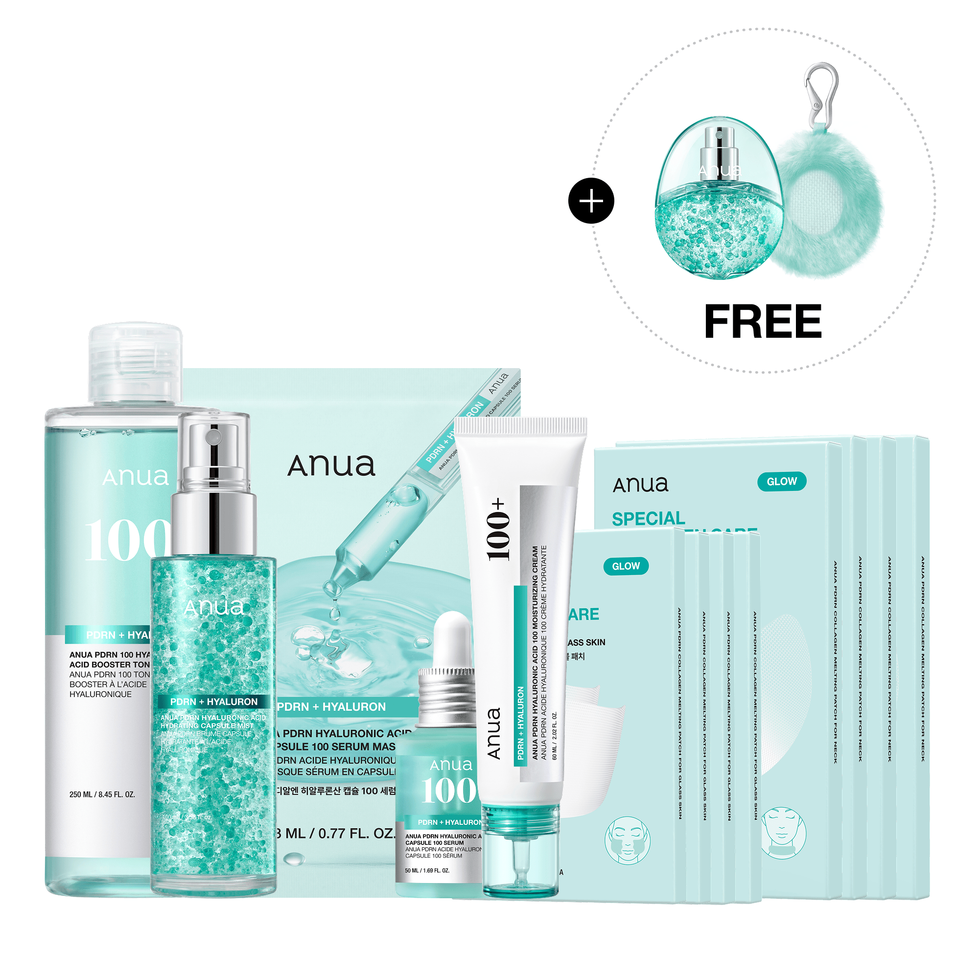 Anua US Bundle PDRN Glow Boost Full Routine Set PDRN Glow Boost Full Routine Set