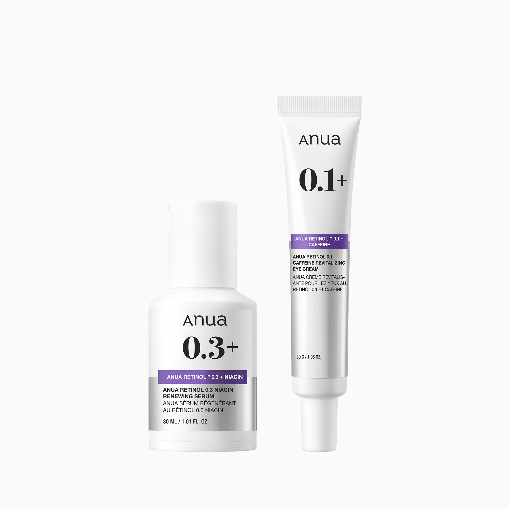 Anua US Bundle Retinol Anti-Aging Duo