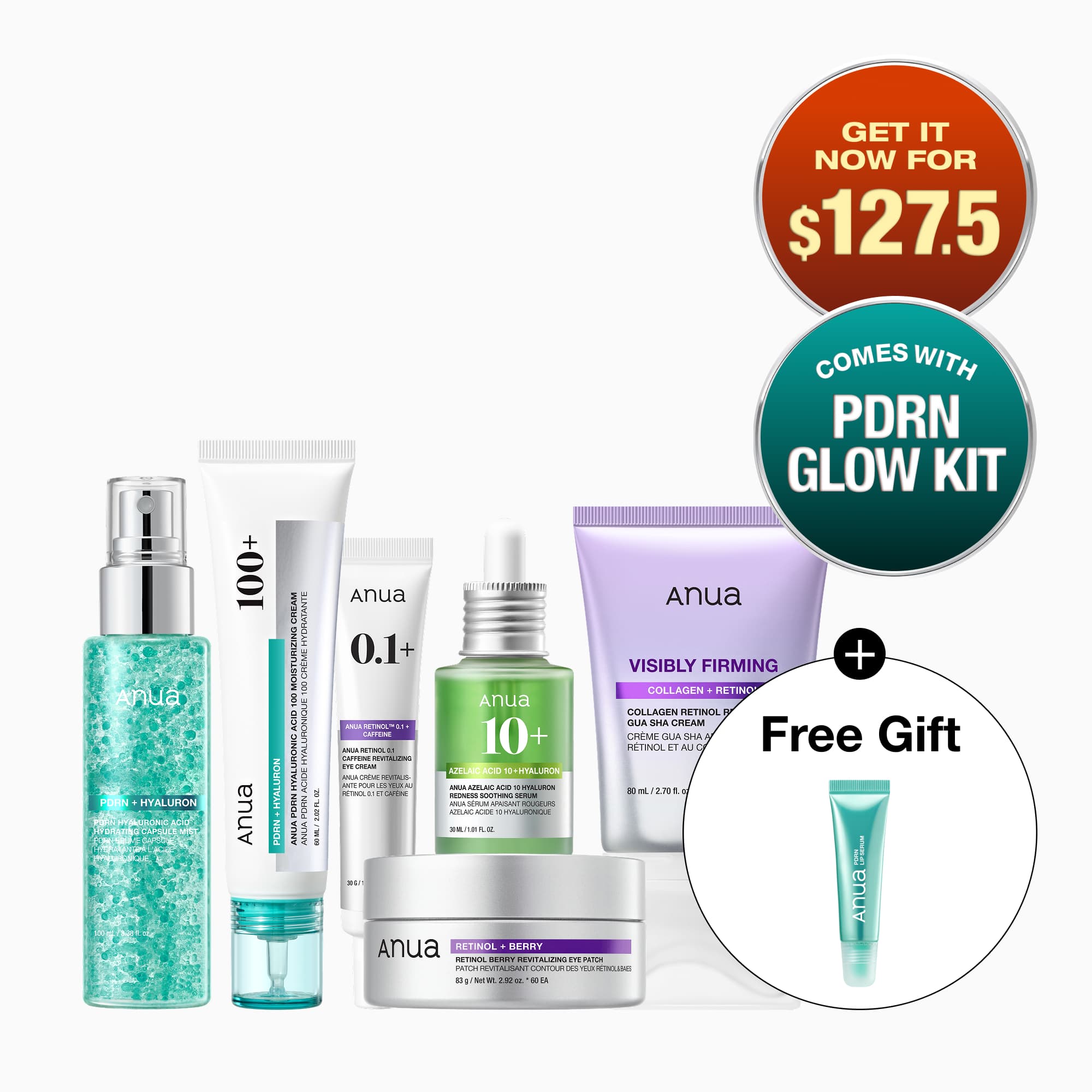 Anua スキンケア セット Fall into Deep Hydration Set | Anua US