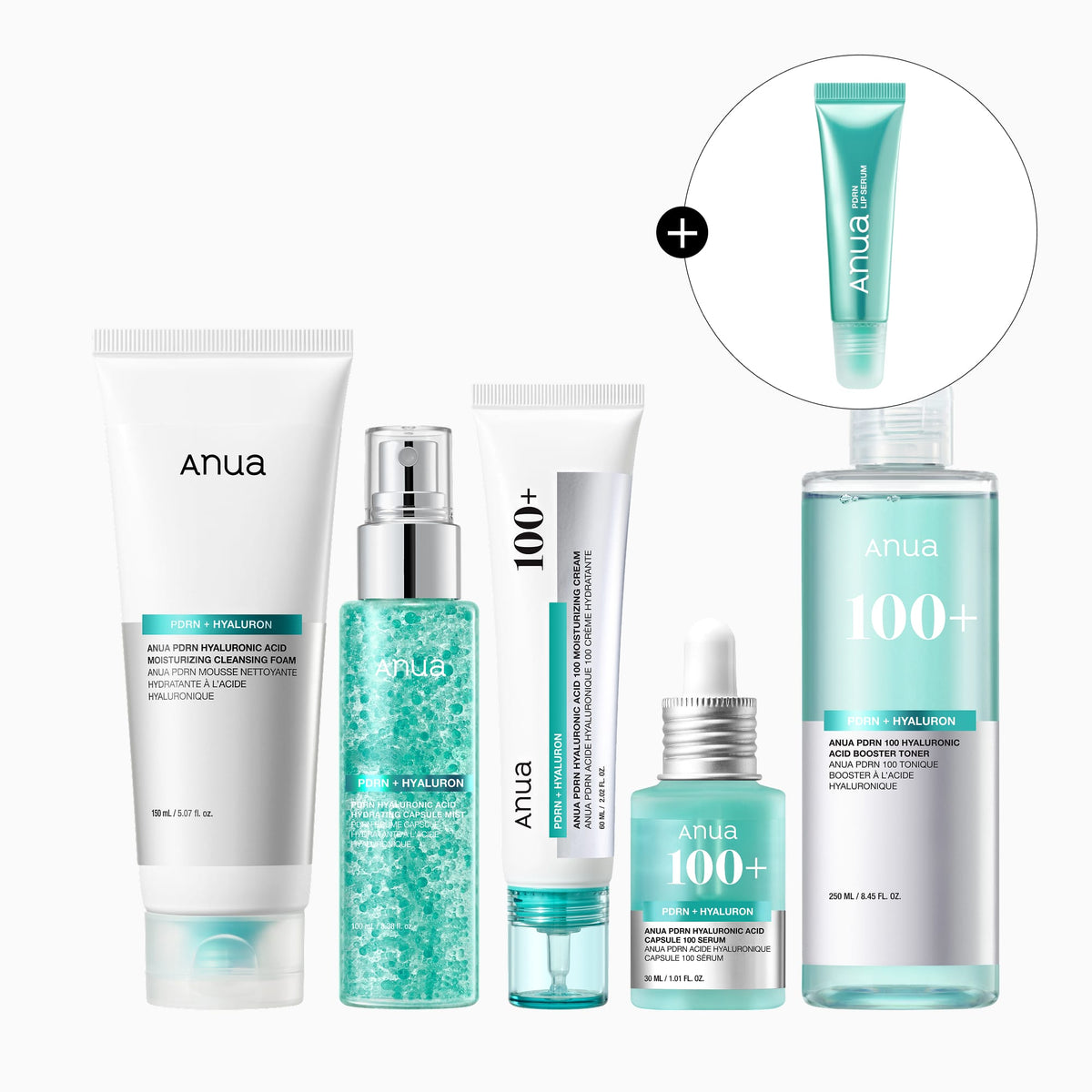 Anua US Bundle Viral PDRN 5-step Routine Set