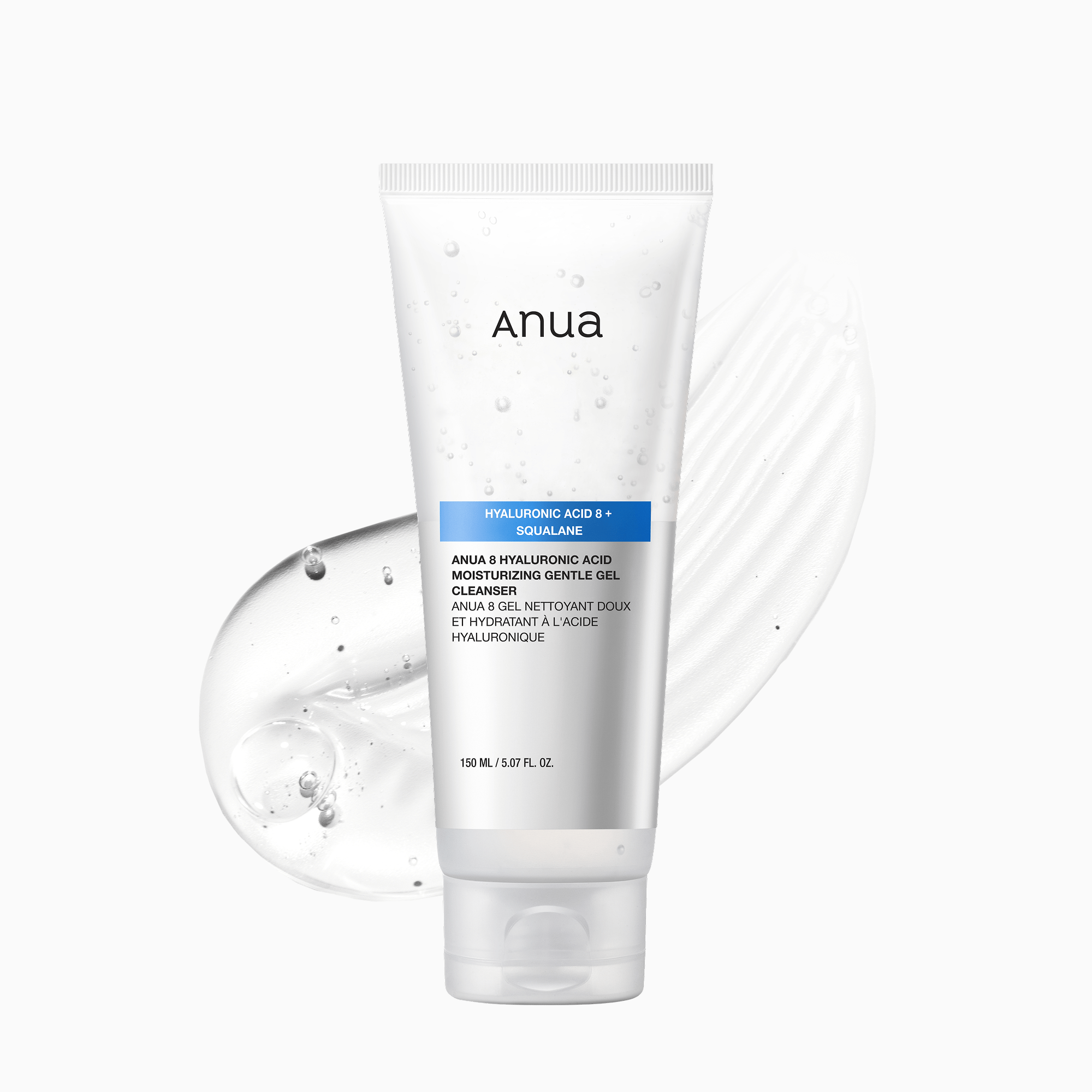 Anua US Cleanser 150ml 8 Hyaluronic Acid Moisturizing Gentle Gel Cleanser