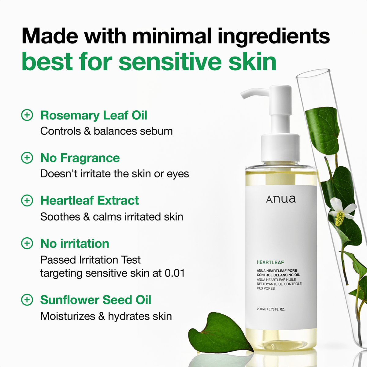 Anua US Cleanser Heartleaf Pore Control Cleansing Oil