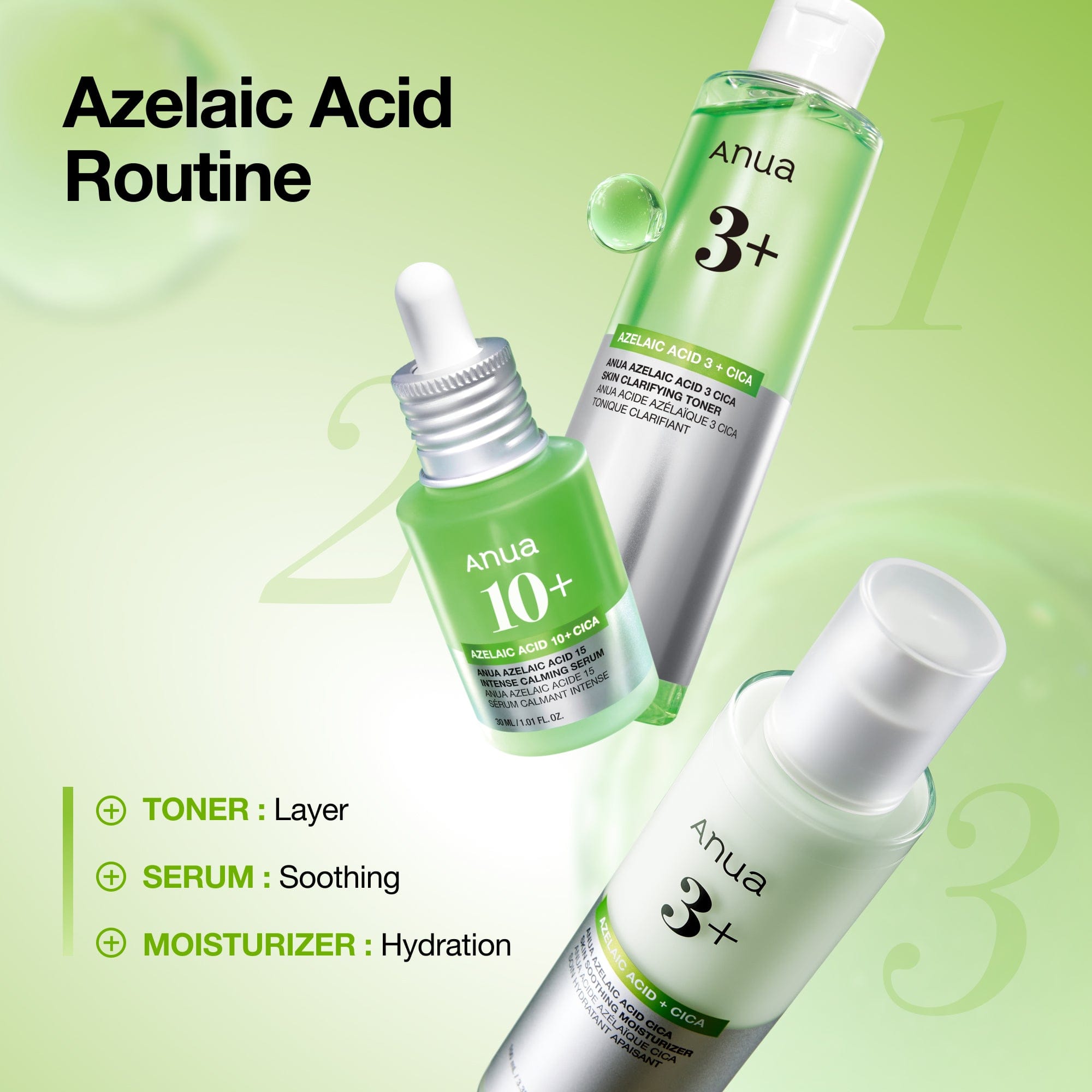 Anua US Moisturizer Azelaic Acid CICA Skin Soothing Moisturizer