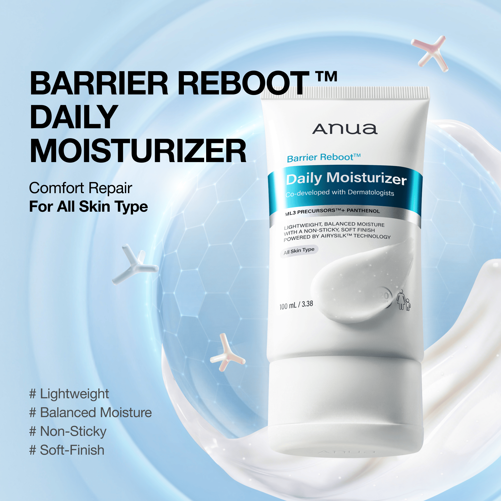 Anua US Moisturizer Barrier Reboot™ Daily Moisturizer