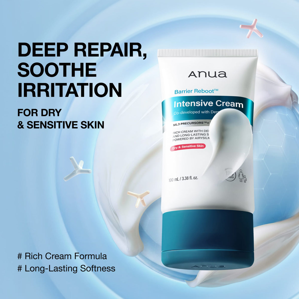 Anua US Moisturizer Barrier Reboot Intensive Cream