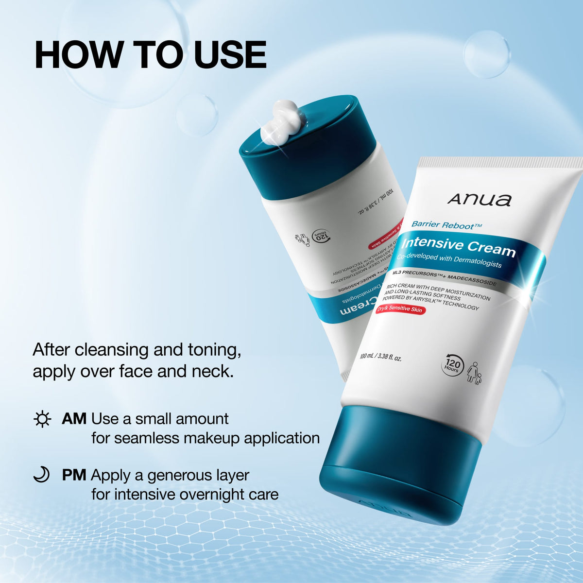 Anua US Moisturizer Barrier Reboot Intensive Cream