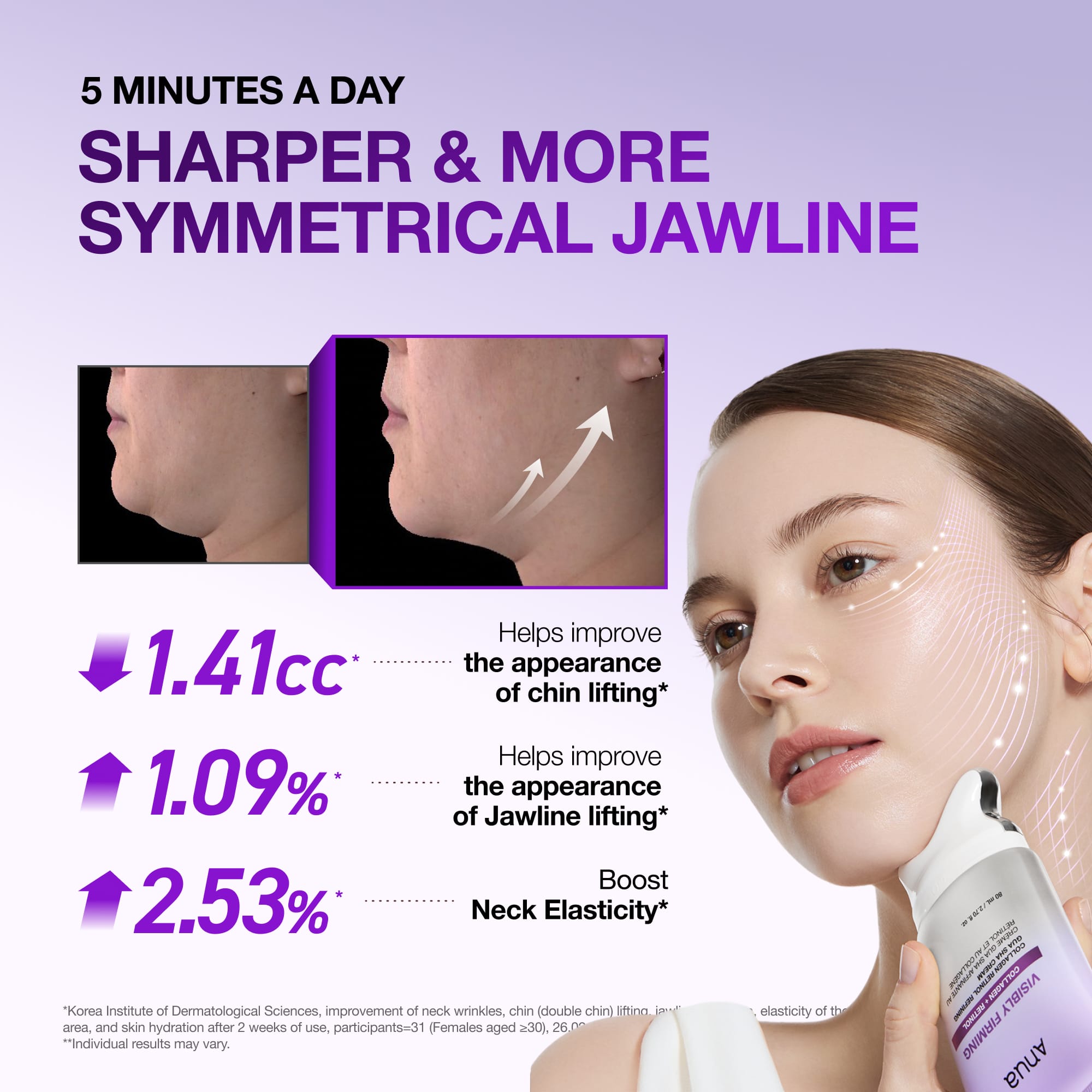 Anua US Moisturizer Collagen Retinol Refining Gua Sha Cream