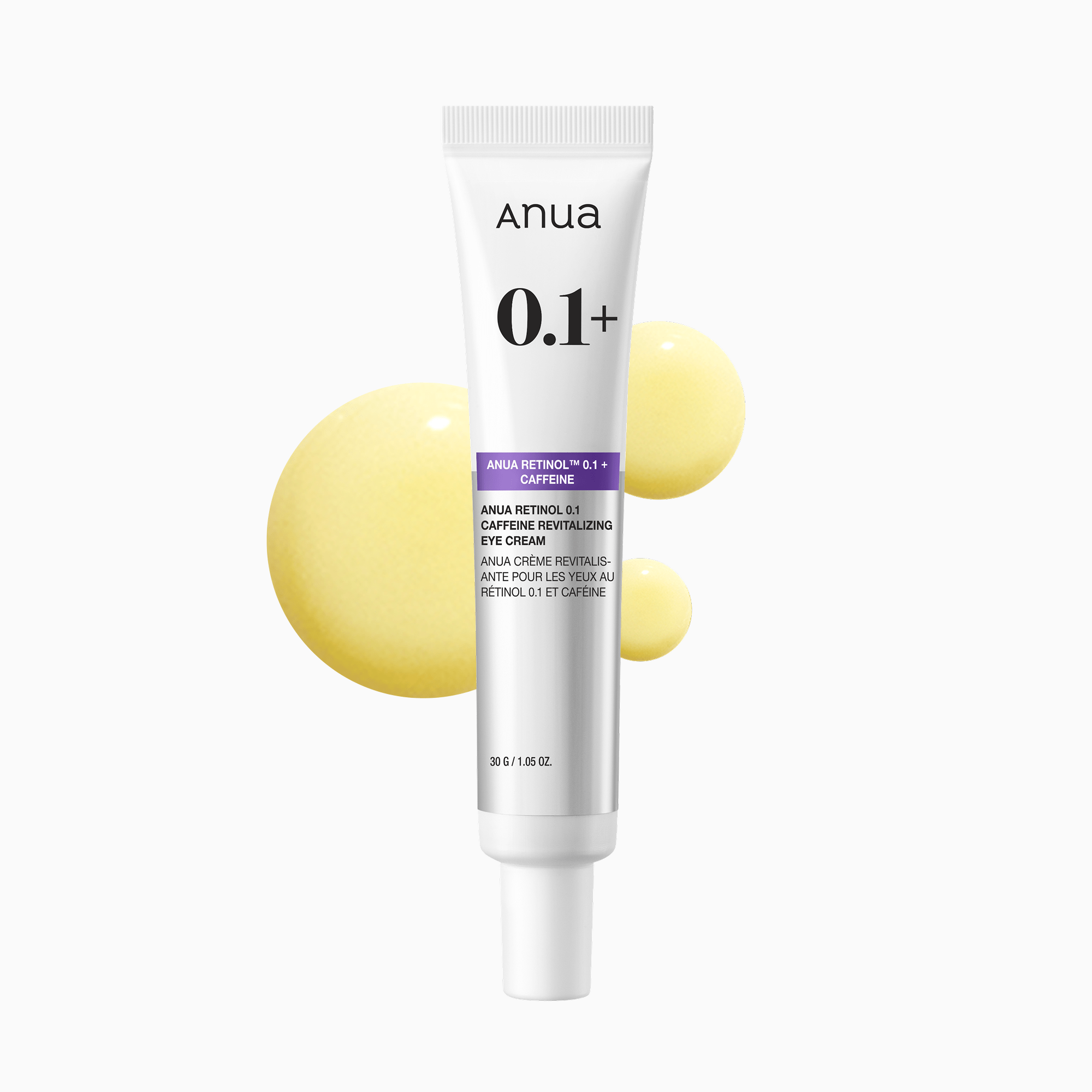 Anua US Moisturizer Retinol 0.1 Caffeine Revitalizing Eye Cream