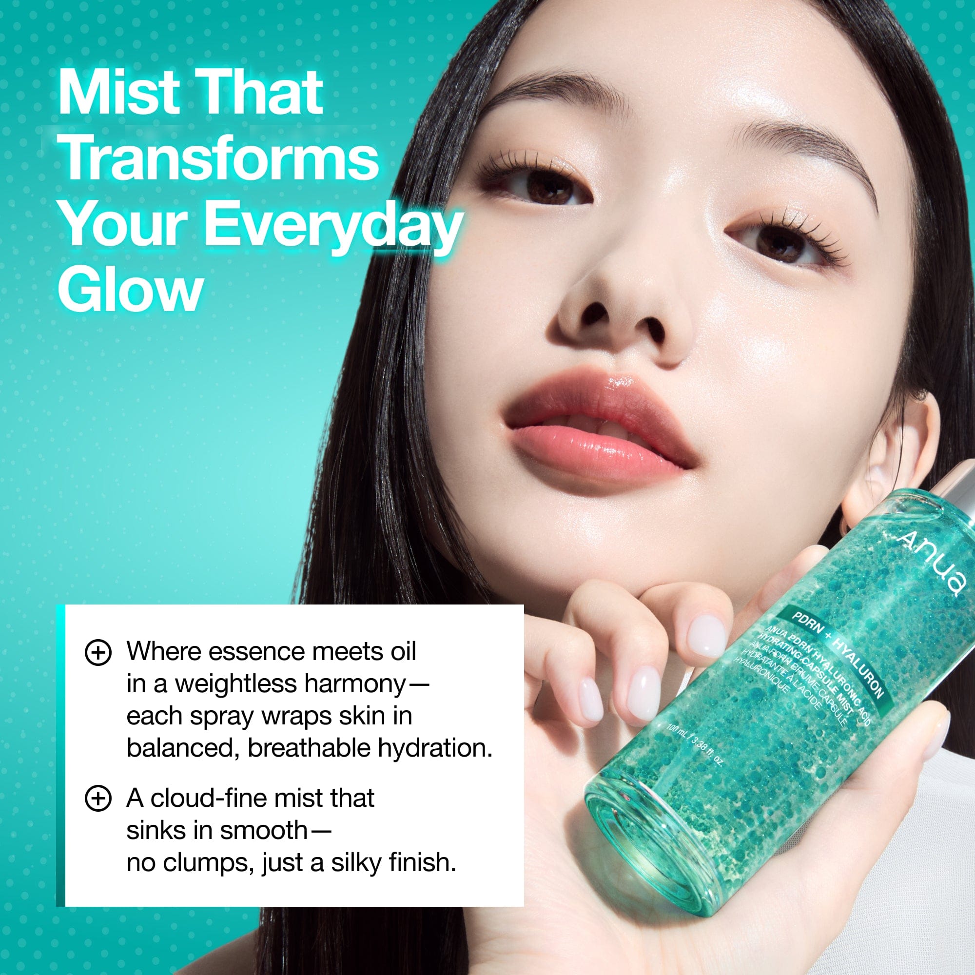 PDRN Collagen Glow Facial Serum Spray | Anua US