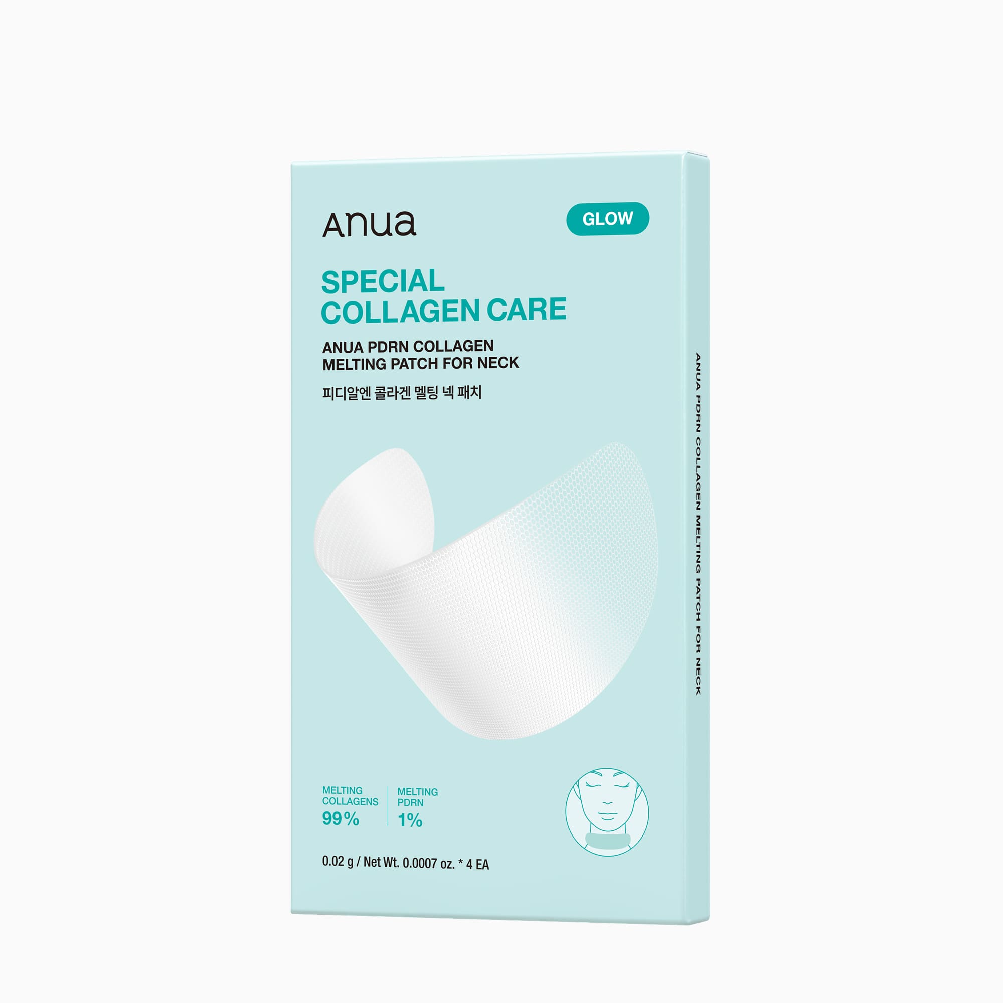 PDRN Collagen Melting Patch For Neck 4ea | Anua US